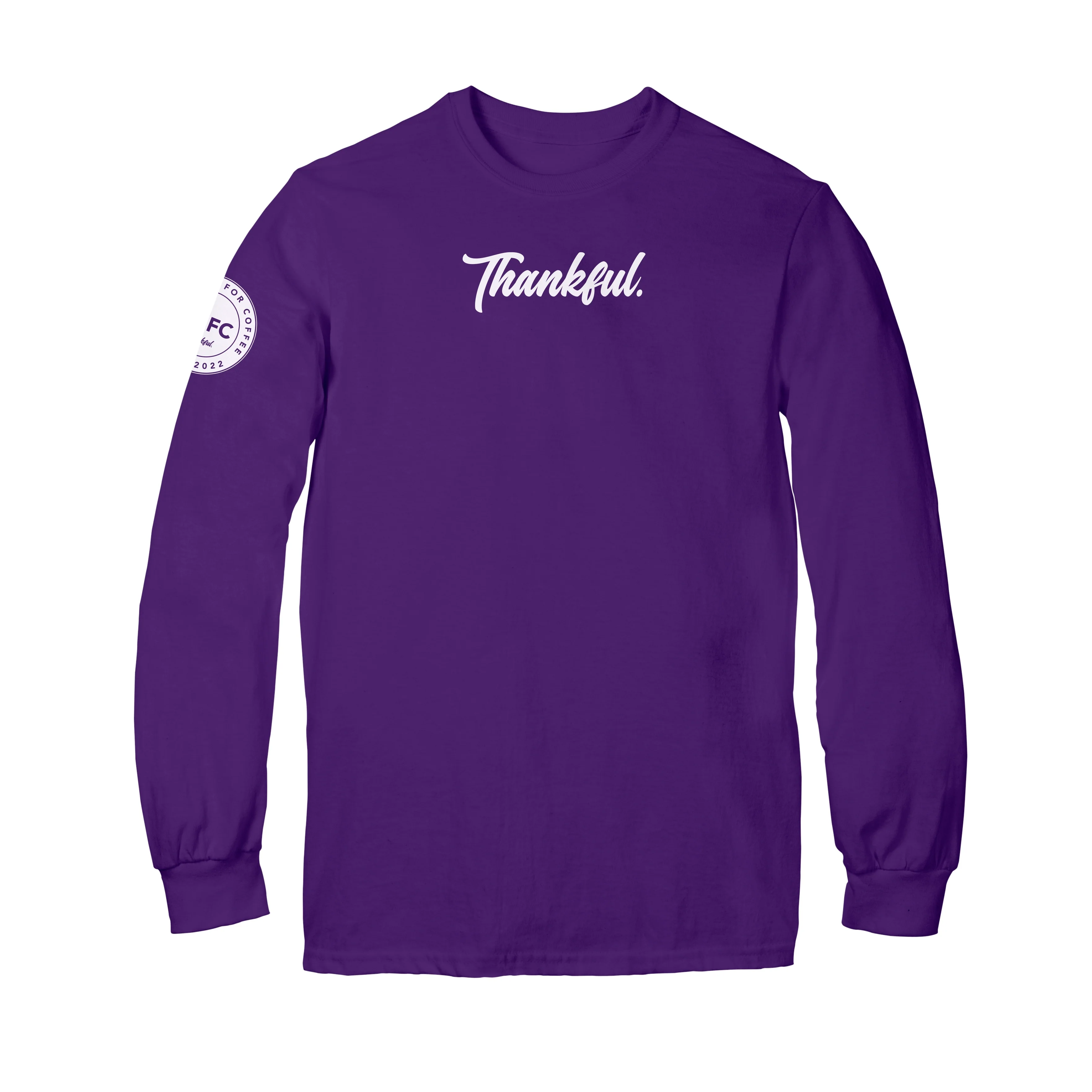 Thank God For Coffee Thankful Long Sleeve Shirt - Image 20