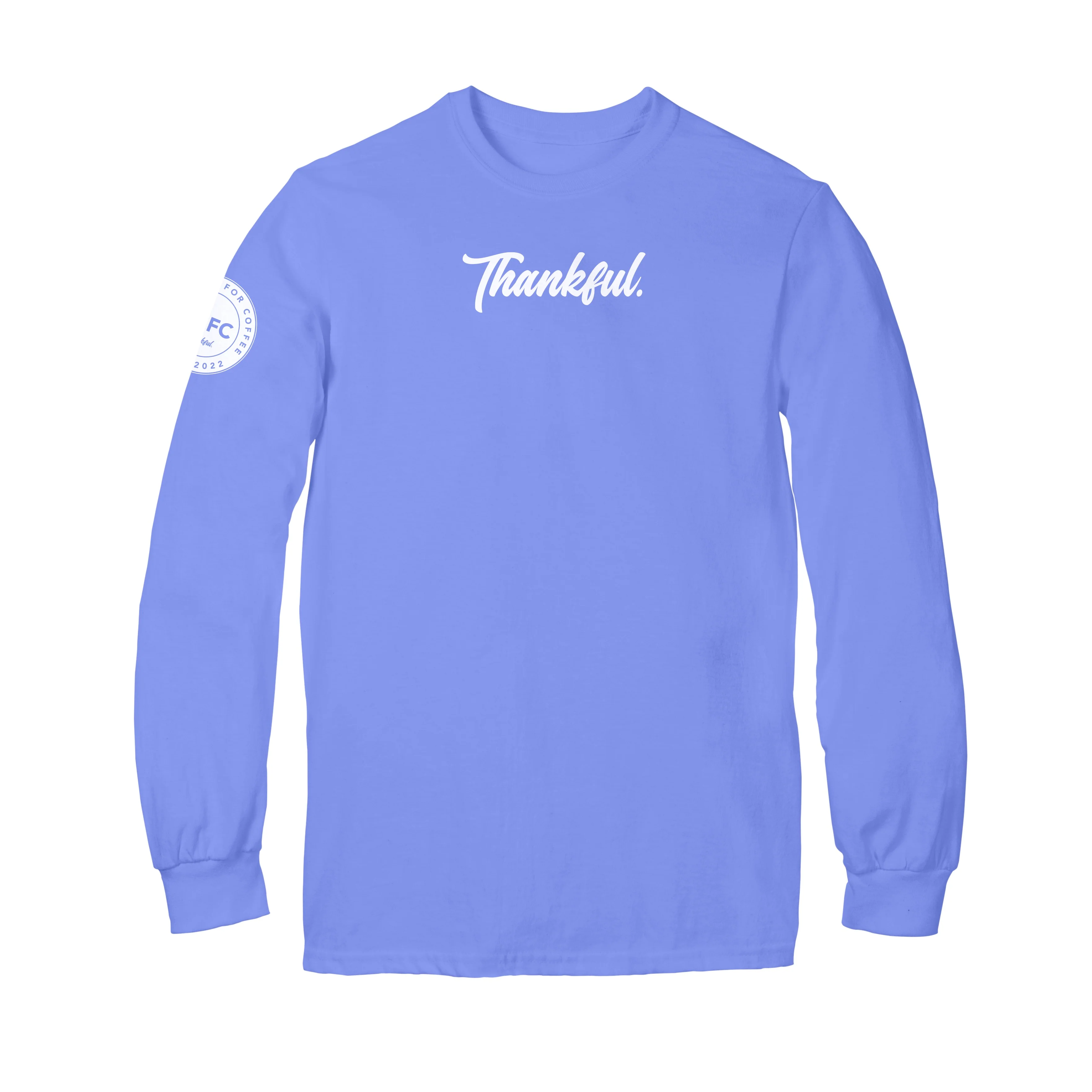 Thank God For Coffee Thankful Long Sleeve Shirt - Image 24