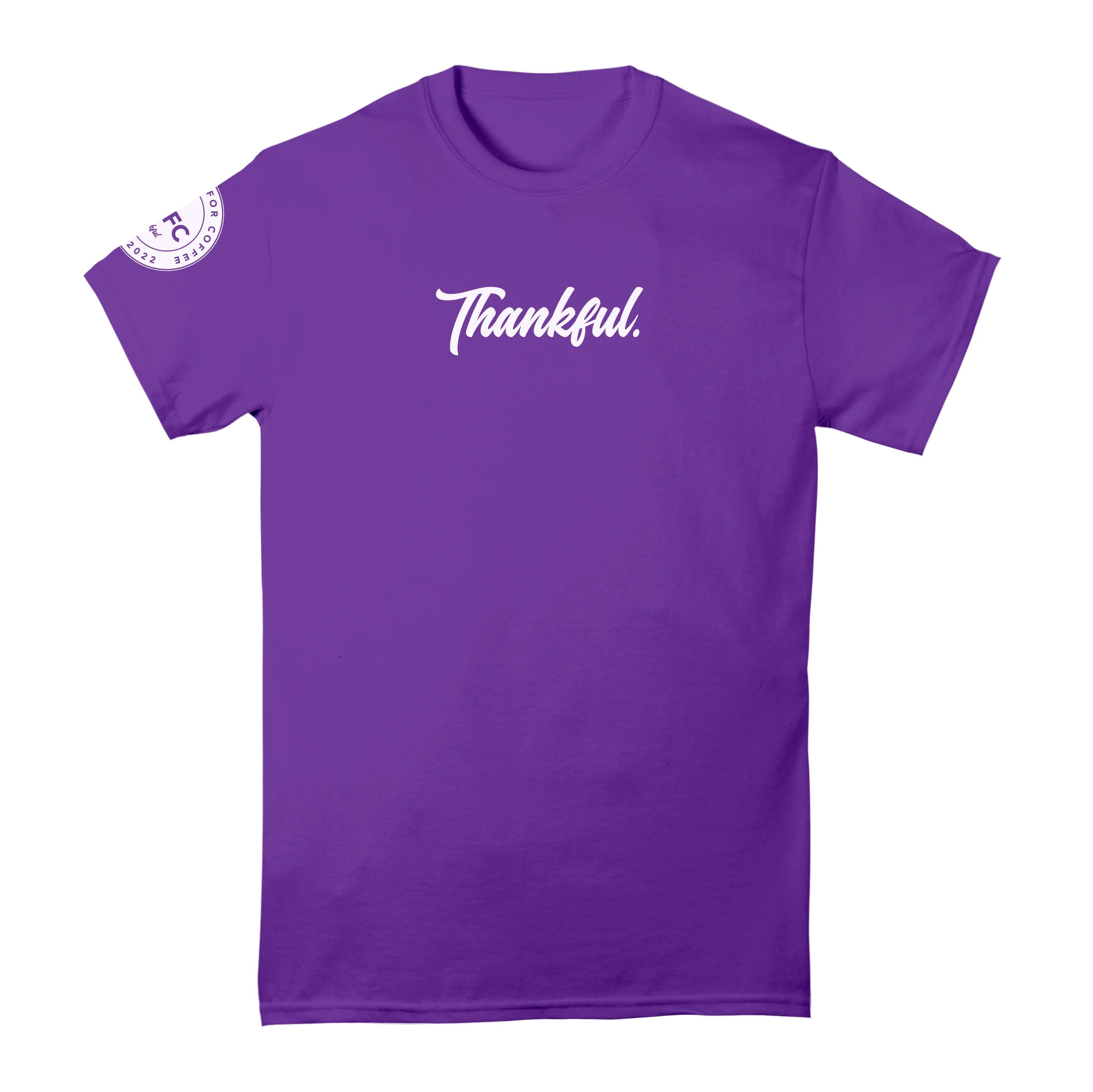 Thank God For Coffee Thankful Short Sleeve T-Shirt - Image 13