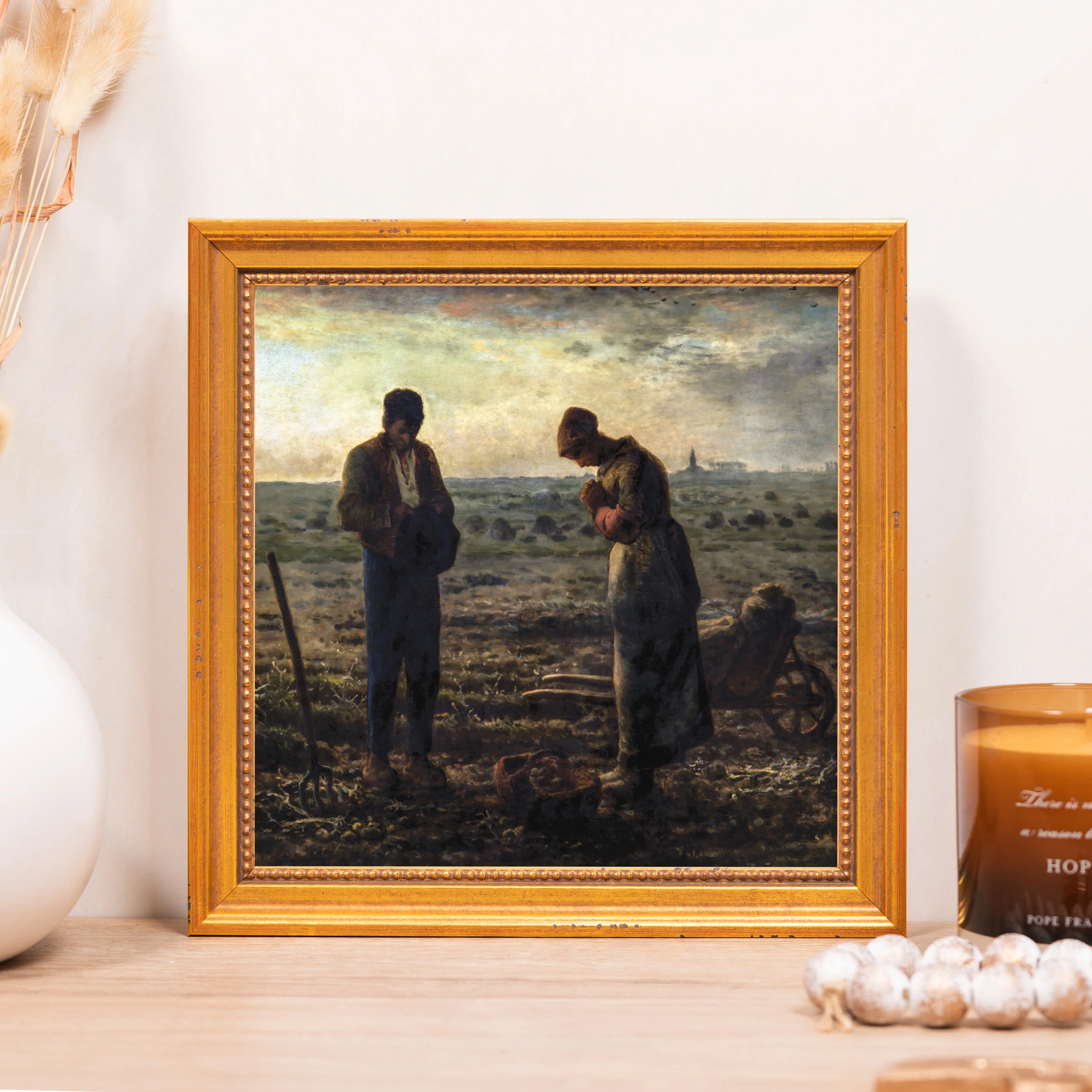 The Angelus Framed Canvas - Sacred Mini Collection - Image 4