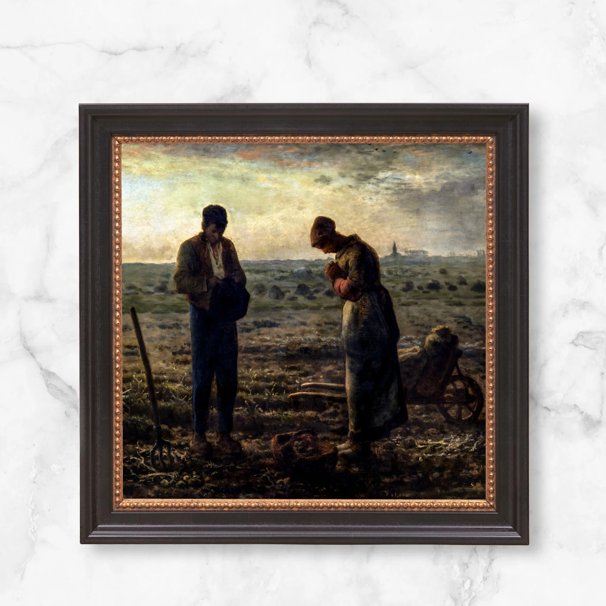The Angelus Framed Canvas - Sacred Mini Collection - Image 9