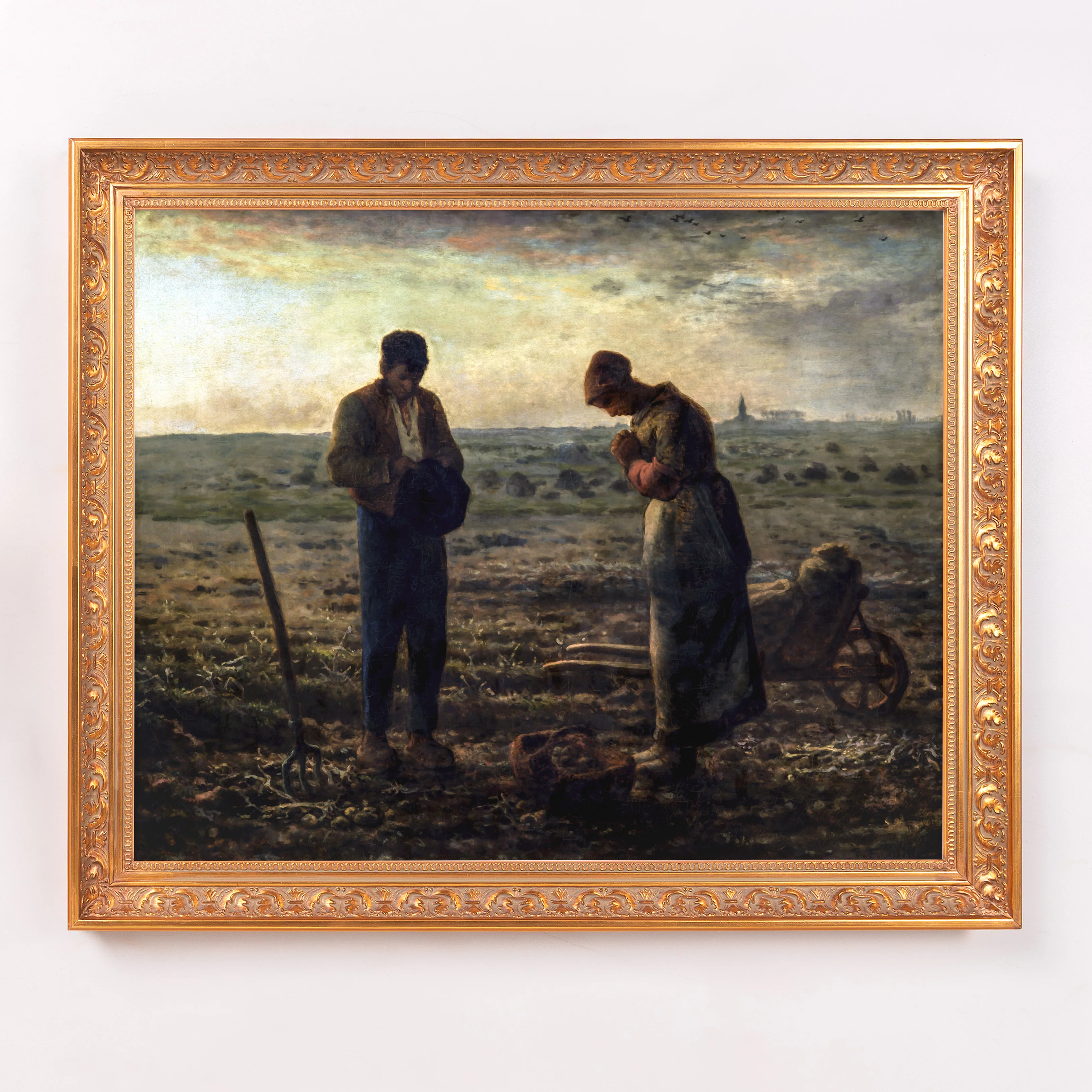 The Angelus Framed Canvas - Sacred Signature Collection - Image 2