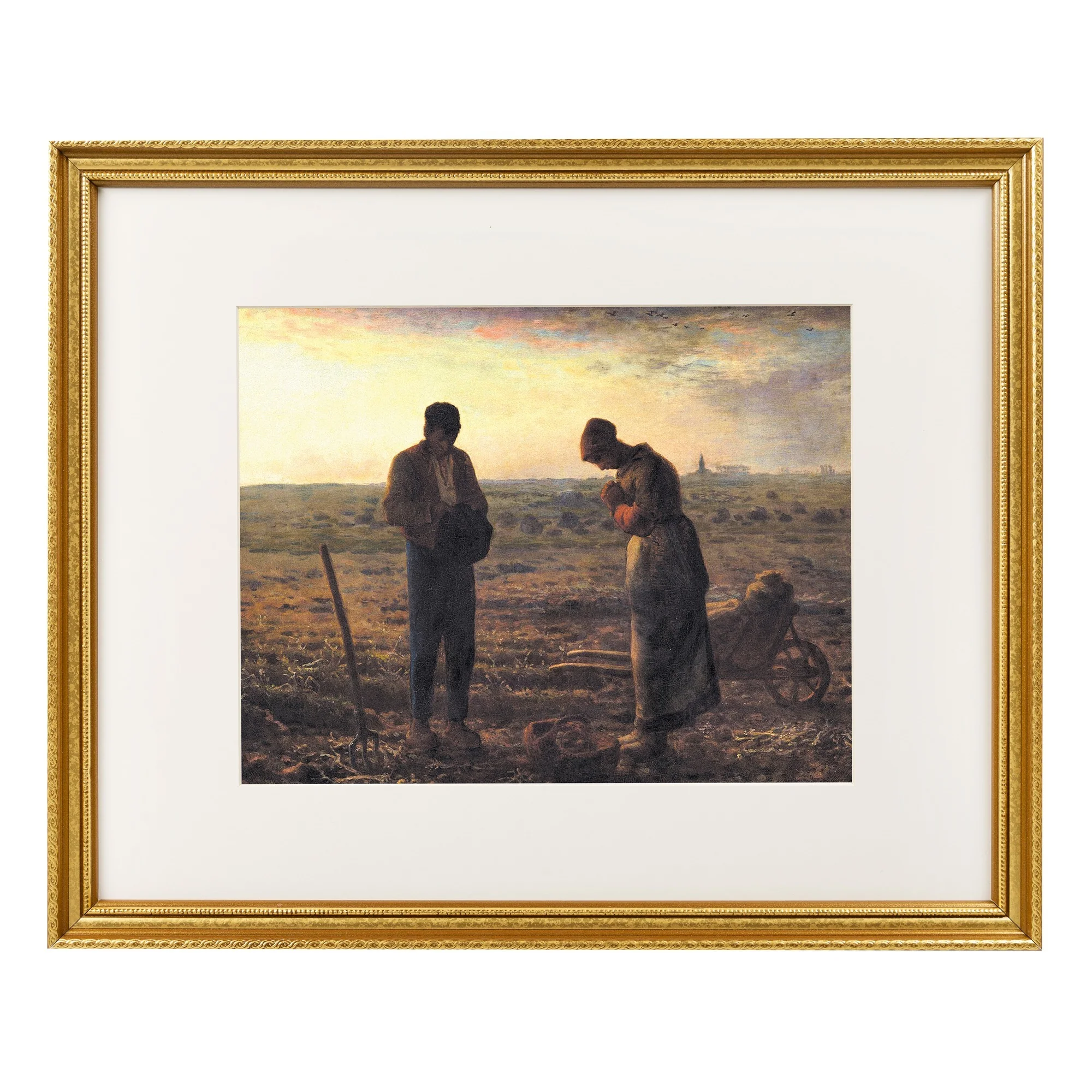 The Angelus Framed Print