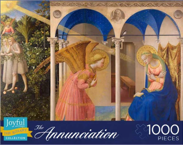 The Annunciation 1000 Piece Puzzle (Mysteries of the Rosary Series) - Image 4