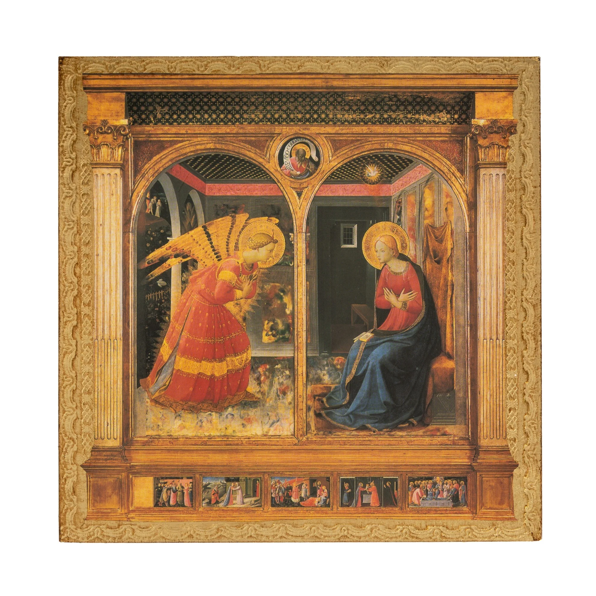 The Annunciation Italian Plaque - Image 2