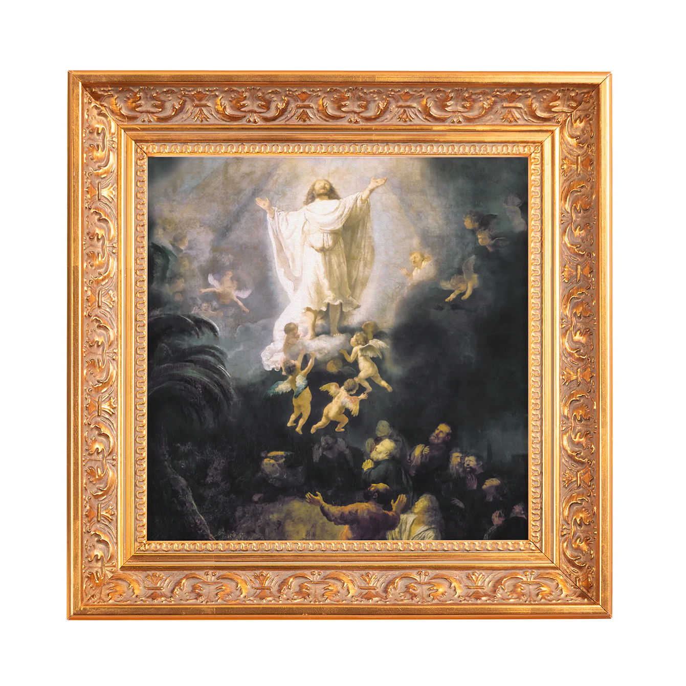 The Ascension of Christ Framed Canvas - Sacred Mini Collection - Image 6