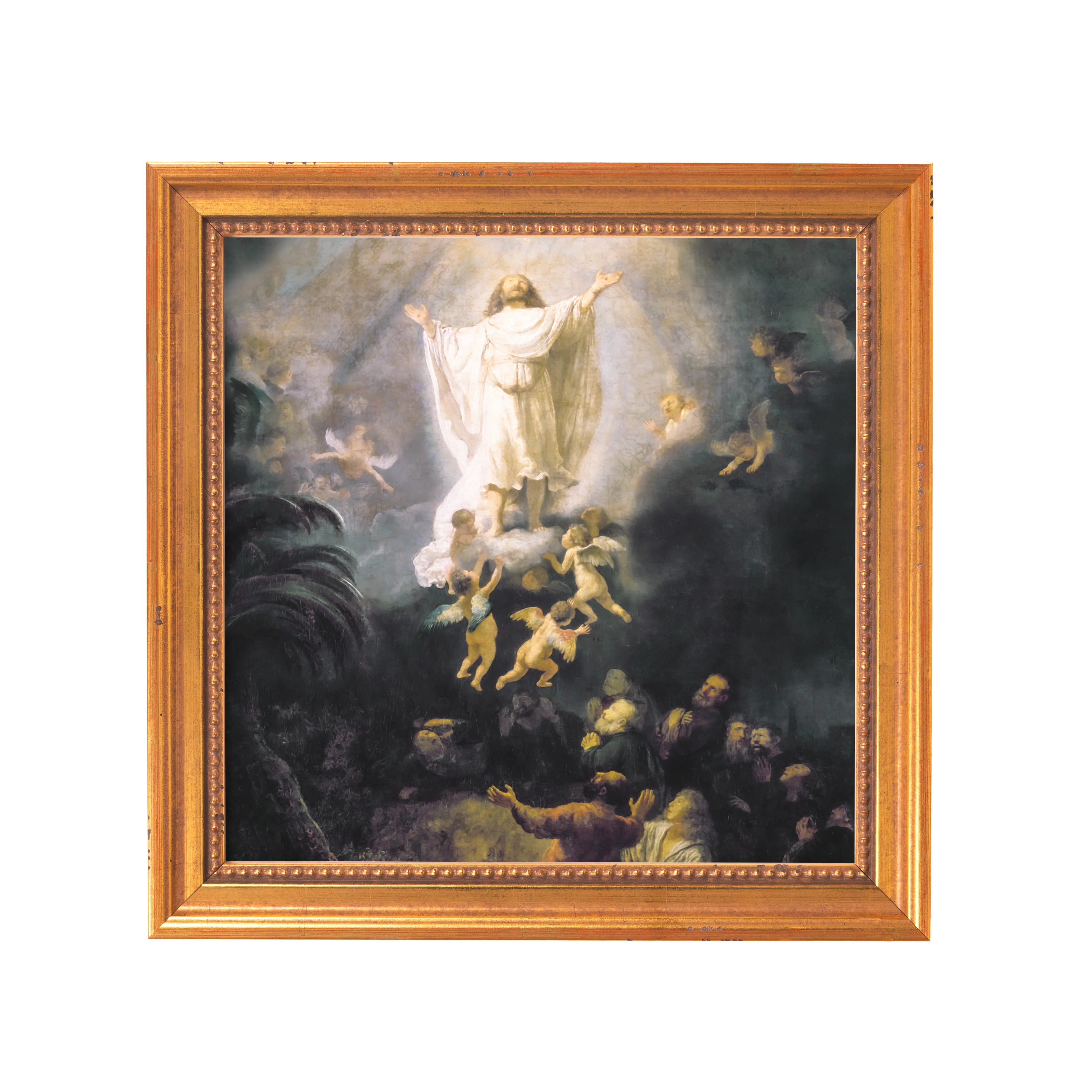The Ascension of Christ Framed Canvas - Sacred Mini Collection - Image 9