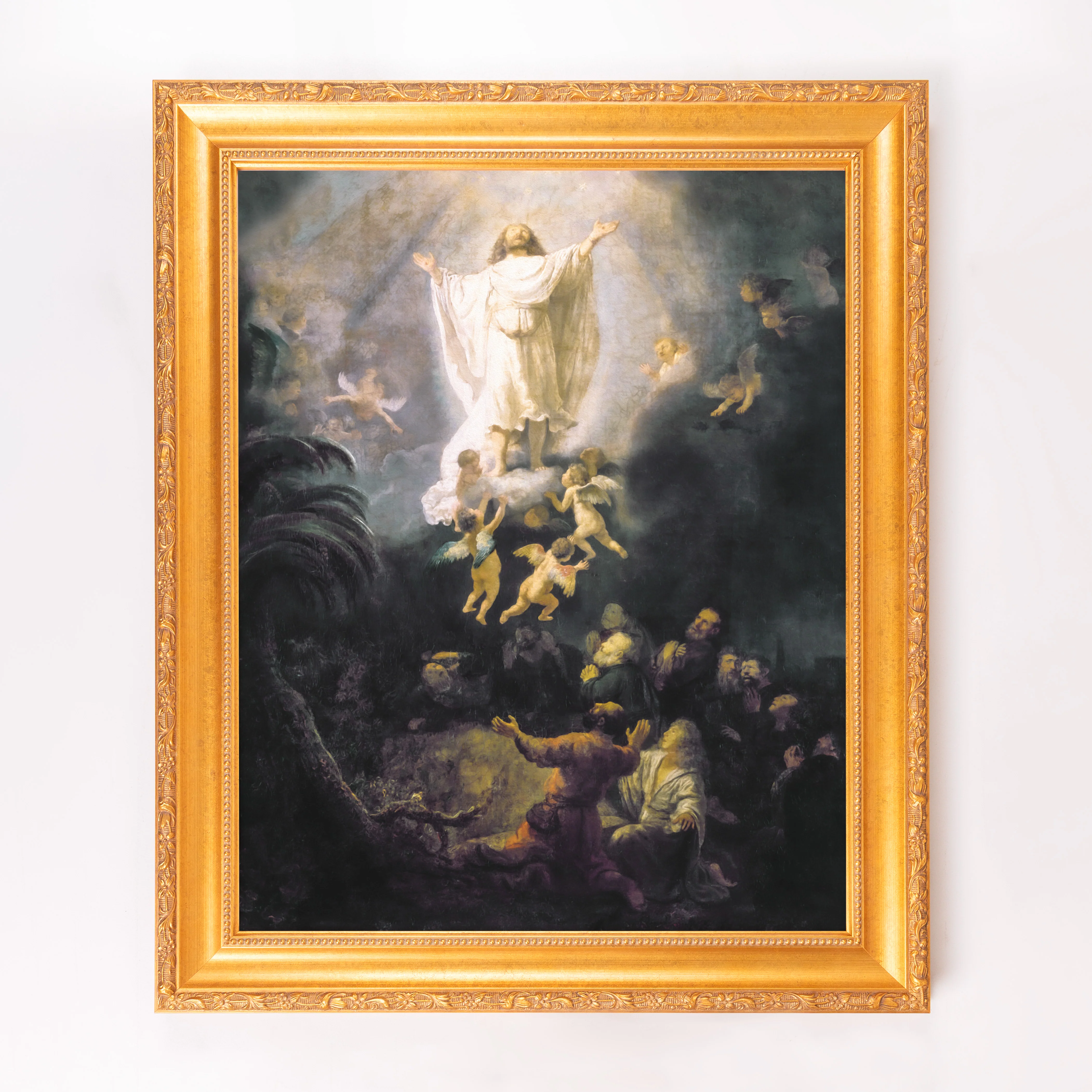 The Ascension of Christ Framed Canvas - Sacred Signature Collection - Image 5