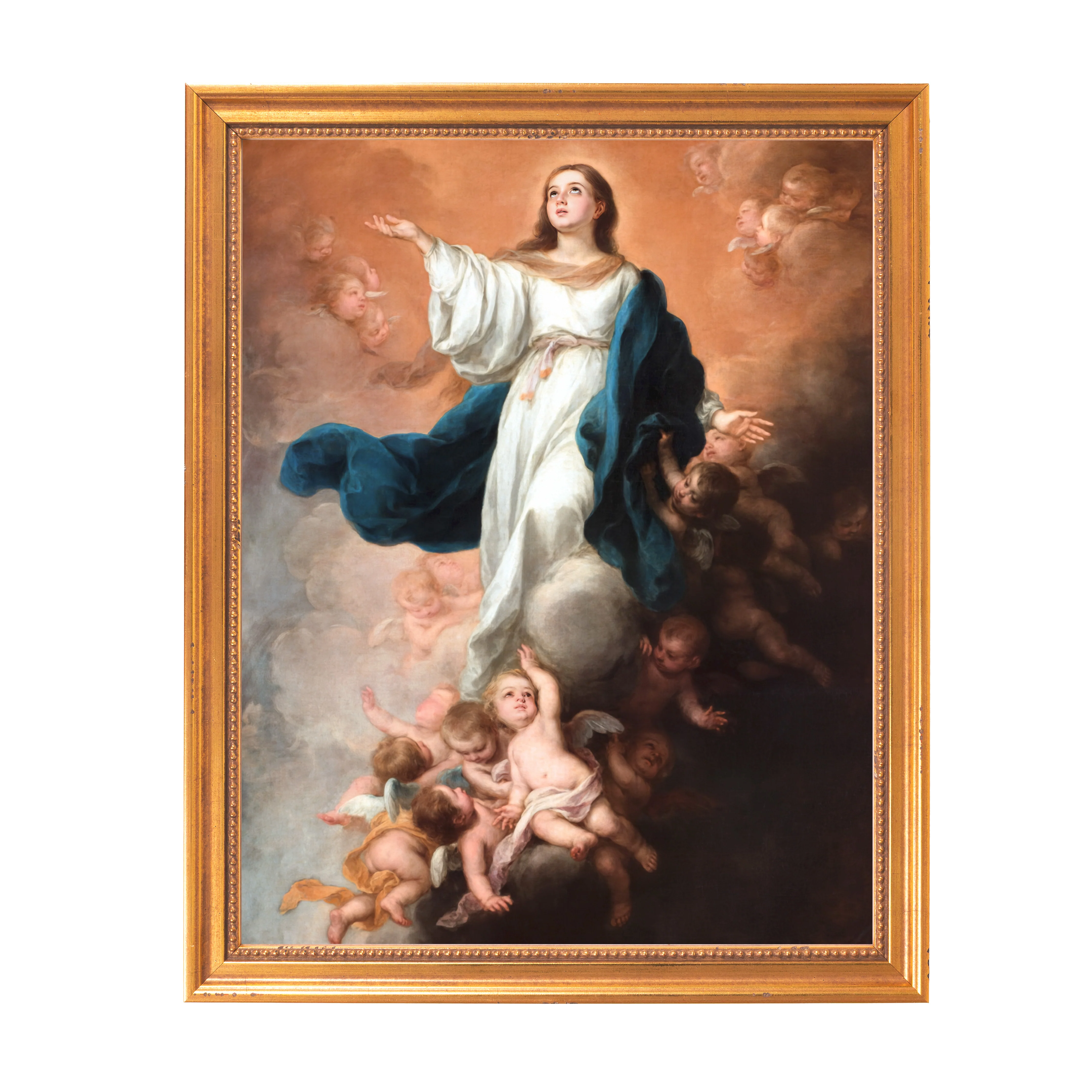 The Assumption of the Virgin Framed Canvas - Sacred Classics Collection - Image 2