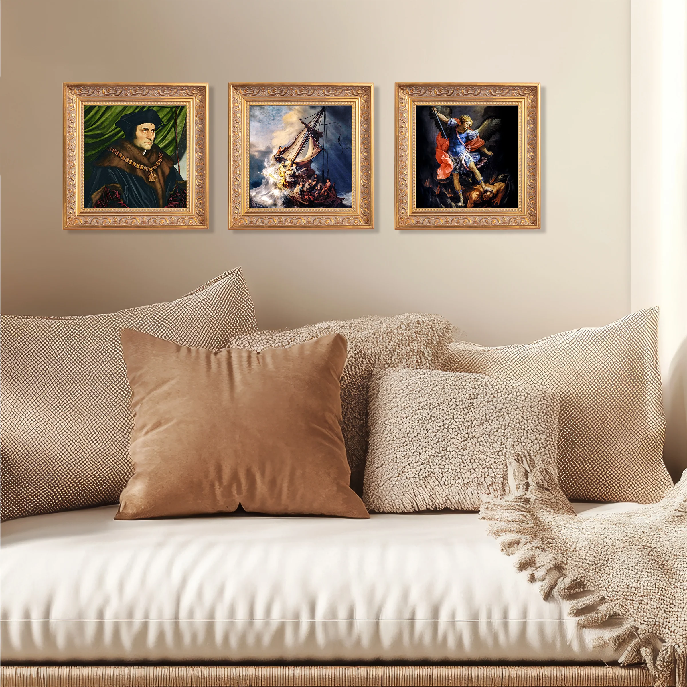 The Assumption of the Virgin Framed Canvas - Sacred Mini Collection - Image 8
