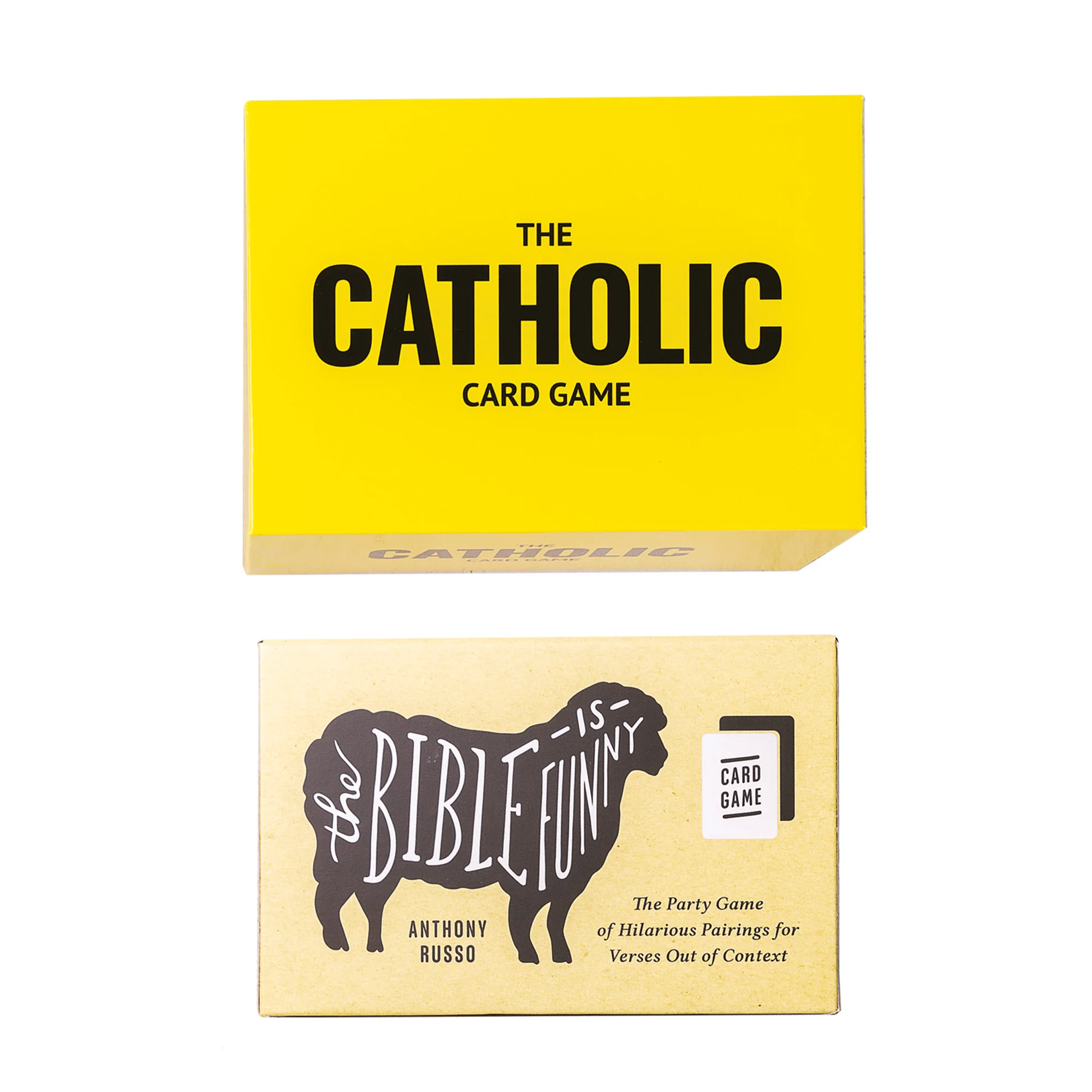 The Catholic Card Game & The Bible Is Funny Card Game (2 Gift Set) - Image 2
