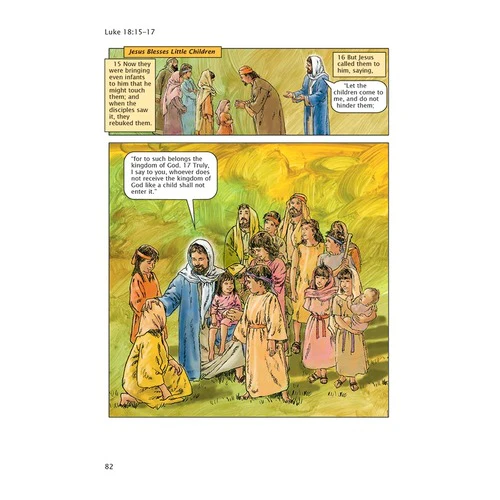 The Catholic Comic Book Bible: The Gospel of Luke - Image 2