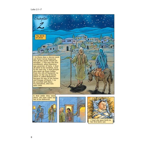 The Catholic Comic Book Bible: The Gospel of Luke - Image 3