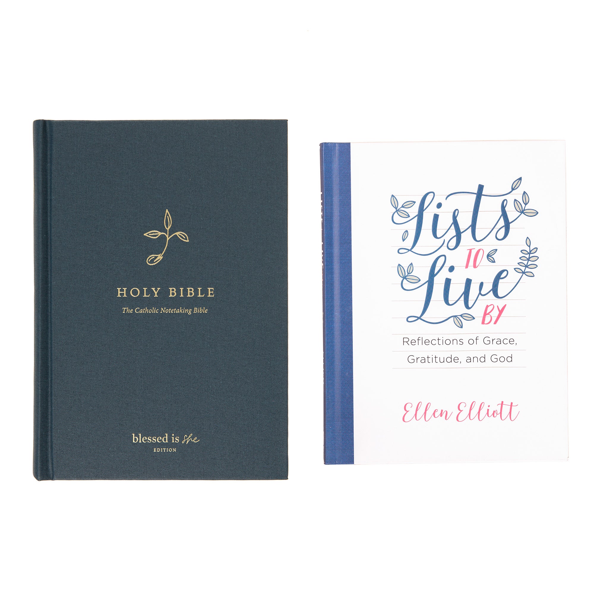 The Catholic Notetaking Bible: Blessed Is She Edition & Reflections of Grace, Gratitude, and God (2 Book Set) - Image 2