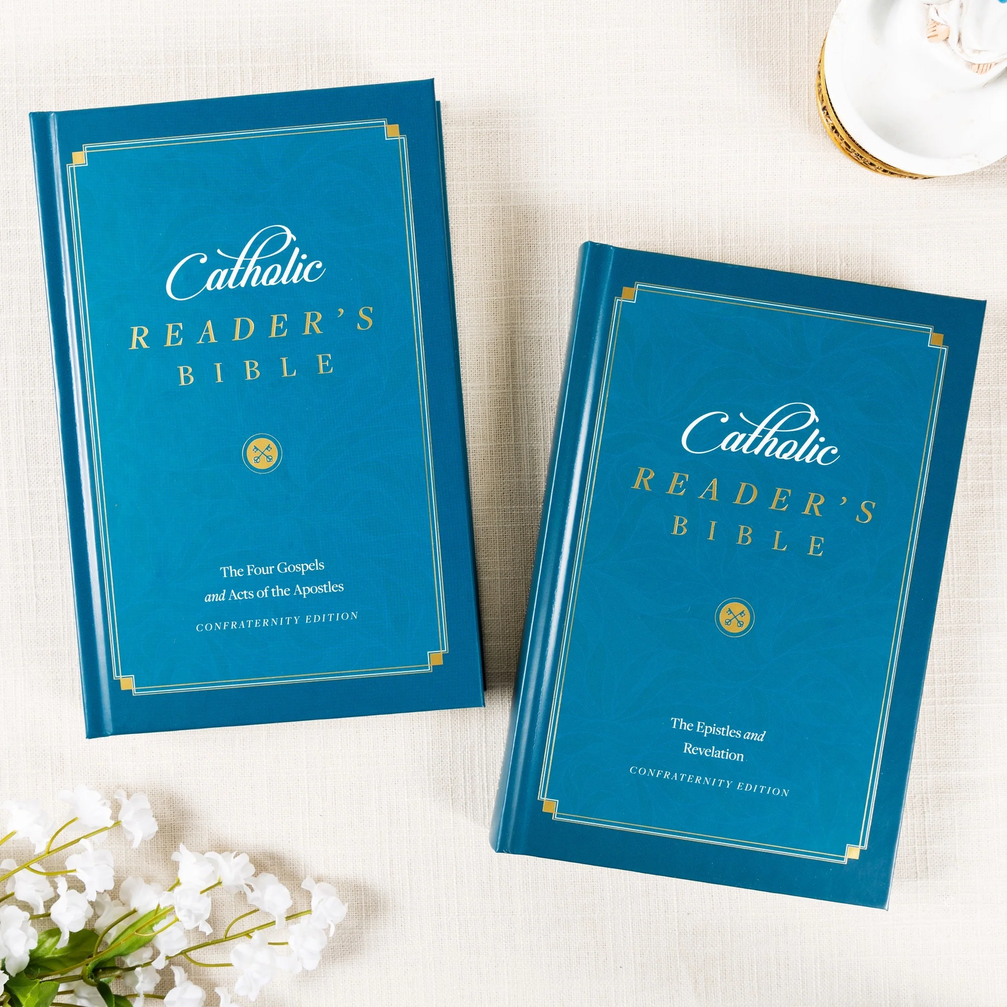 The Catholic Reader's Bible - Gospels & Acts, Epistles & Revelation (2 Book Set) - Image 2