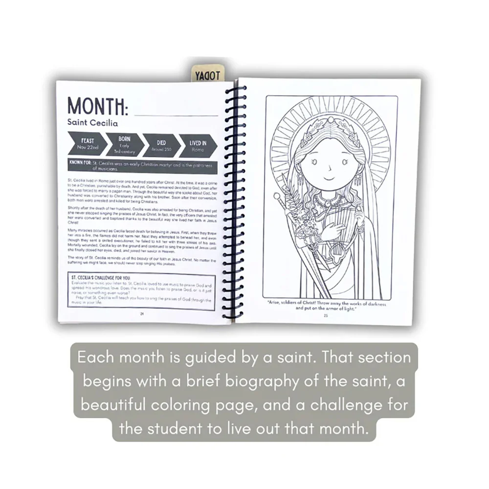 The Catholic Student Planner: An Undated Journey With the Saints - Image 5