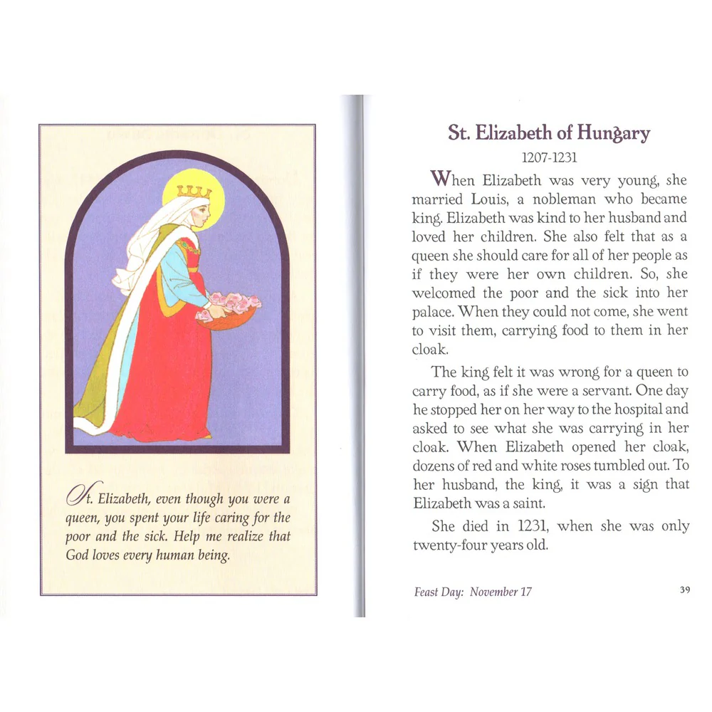 The Children's Book of Saints - White Gift Edition - Image 2