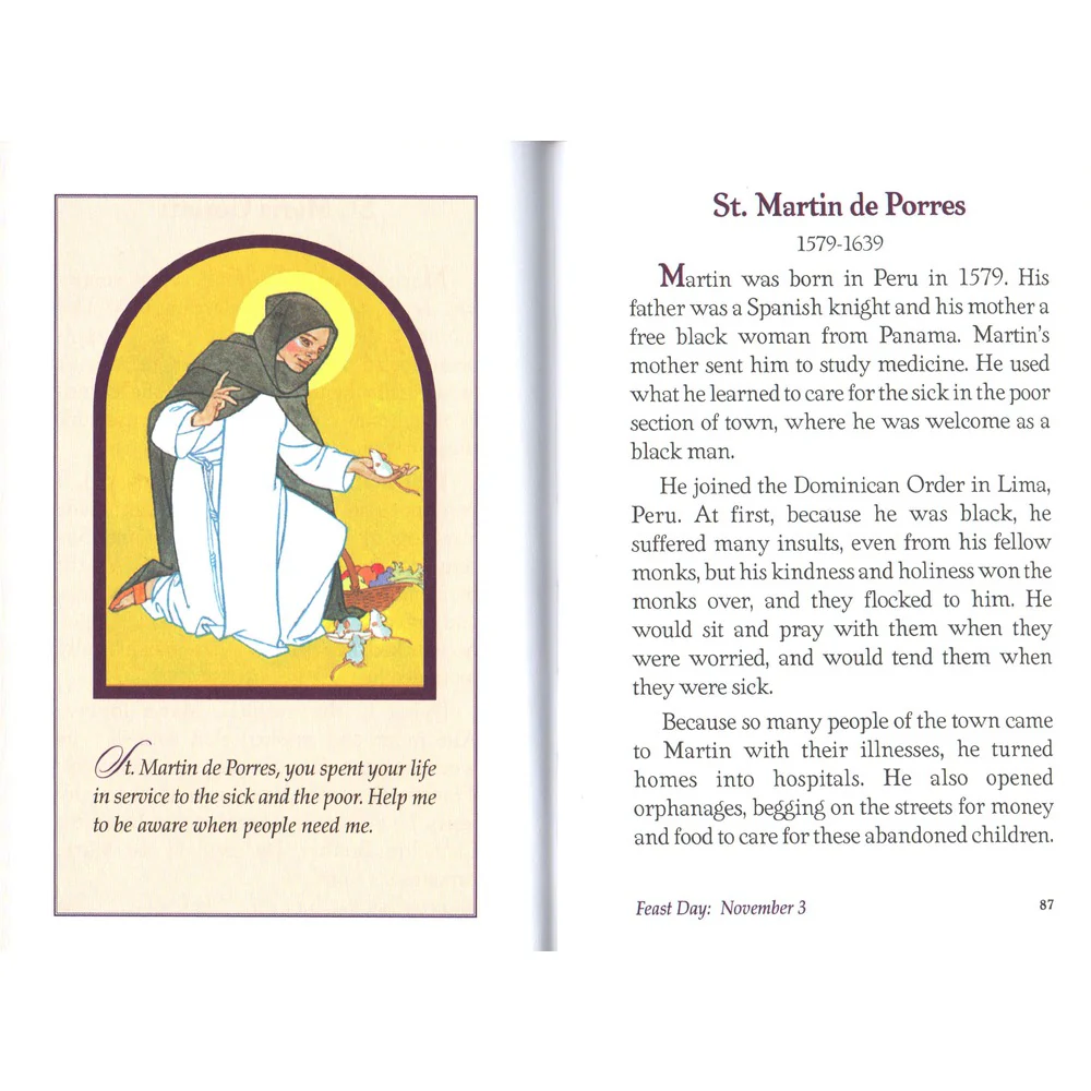 The Children's Book of Saints - White Gift Edition - Image 3