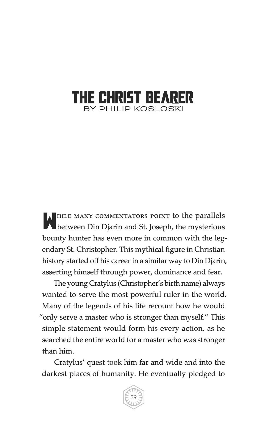 The Christbearer: Exploring the Connection Between the Mandalorian and the Christian Saints - Image 8