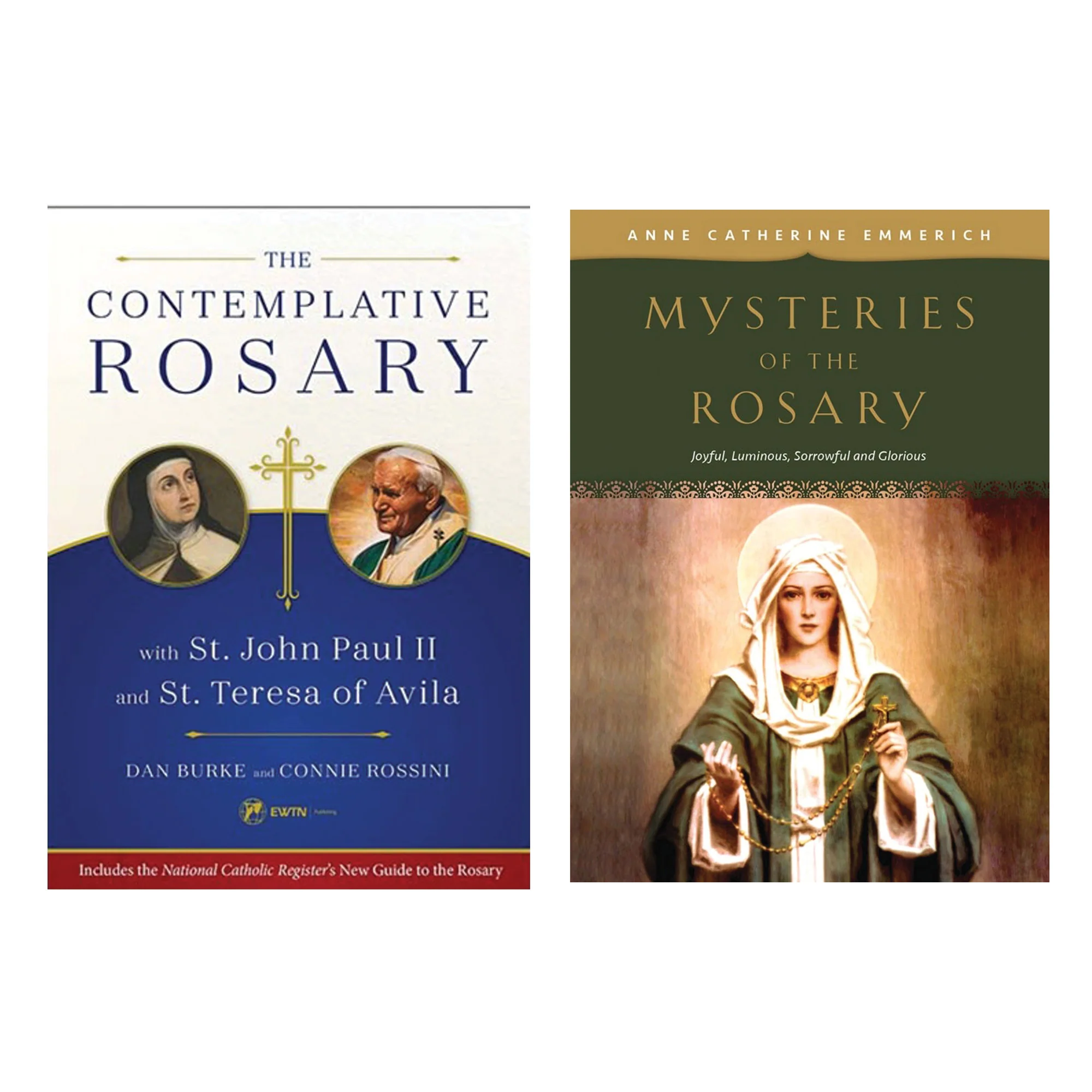 The Contemplative Rosary with St. John Paul II and St. Teresa of Avila & Mysteries of the Rosary - Joyful, Luminous, Sorrowful and Glorious Mysteries (2 Book Set) - Image 2