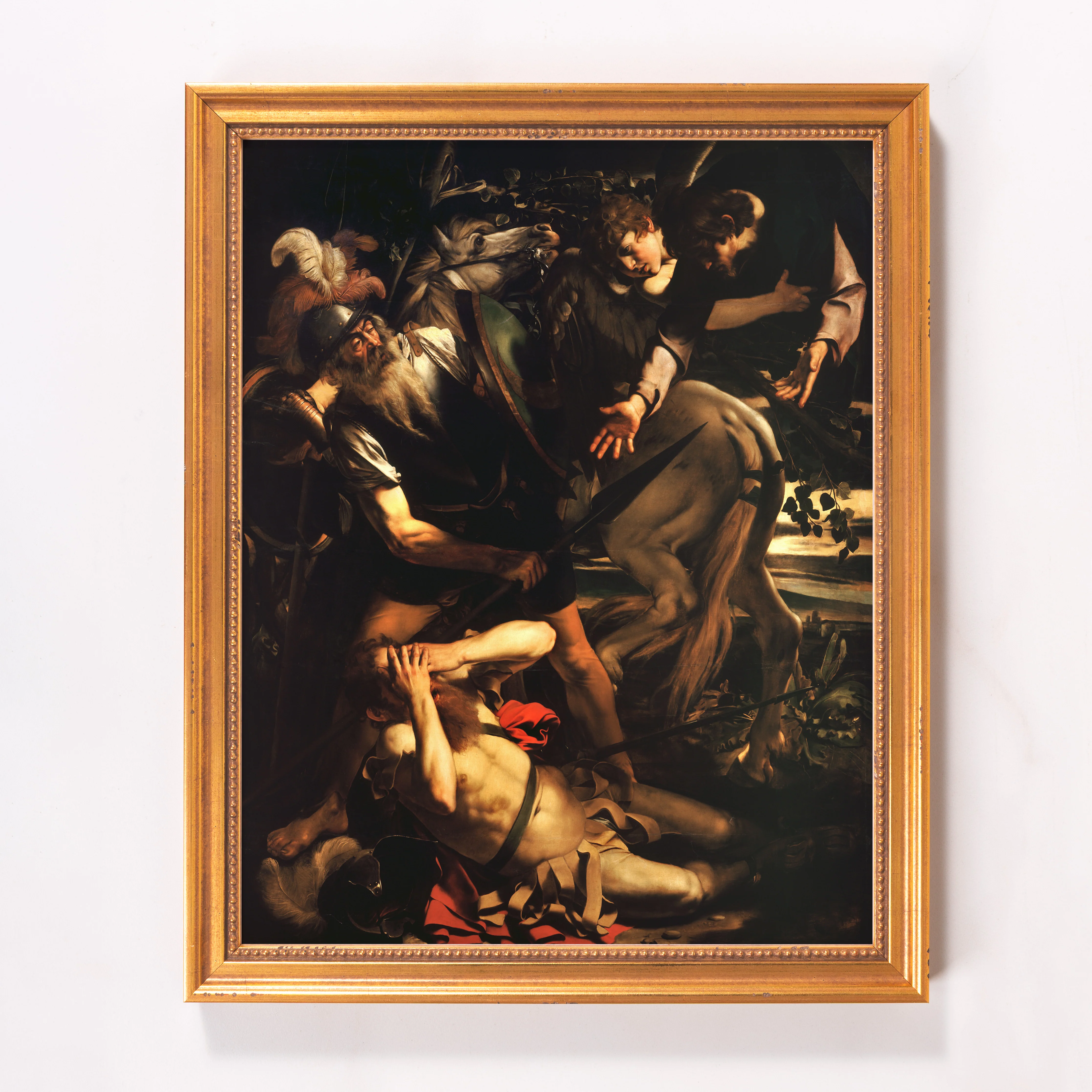 The Conversion of St. Paul Framed Canvas - Sacred Classics Collection - Image 5