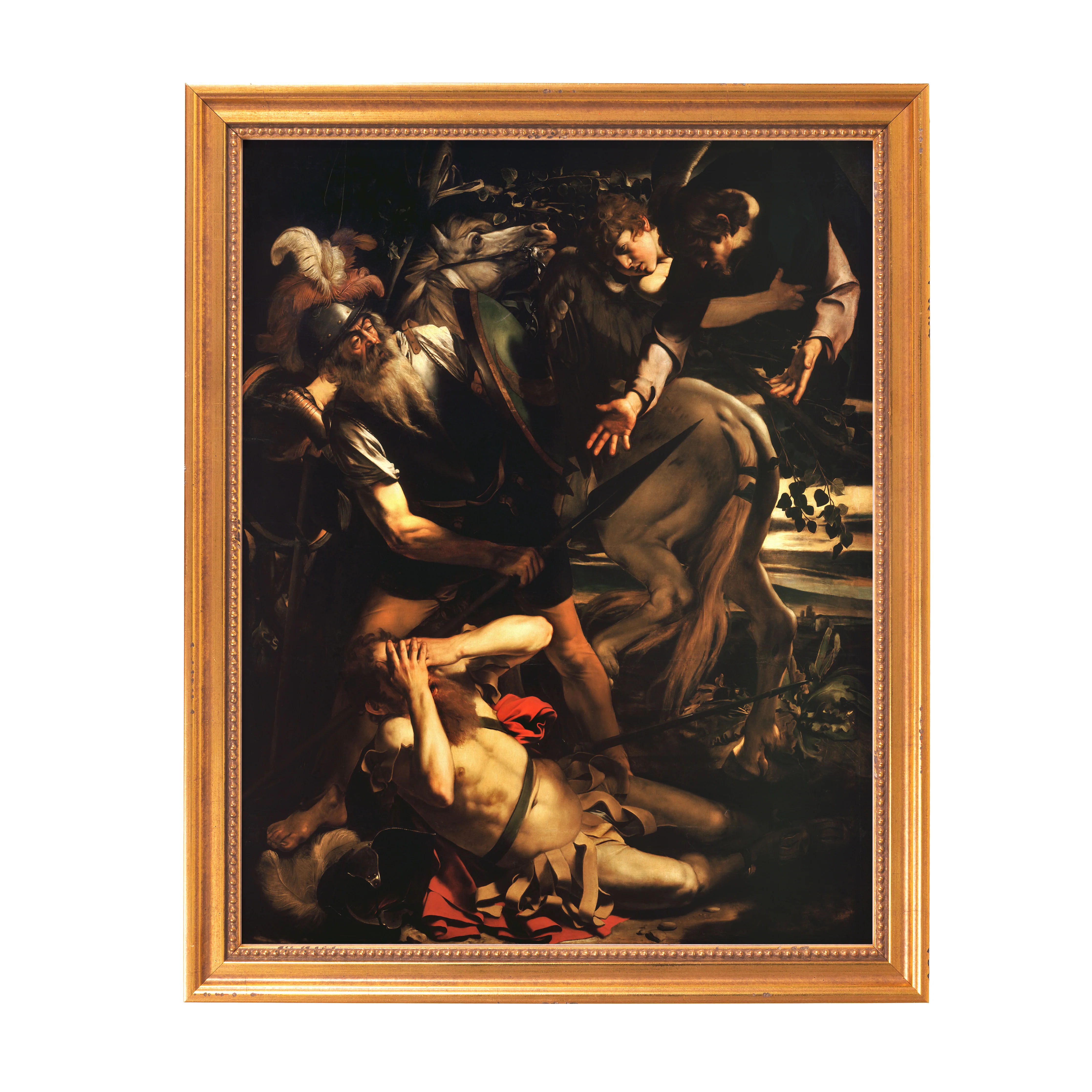 The Conversion of St. Paul Framed Canvas - Sacred Classics Collection - Image 6