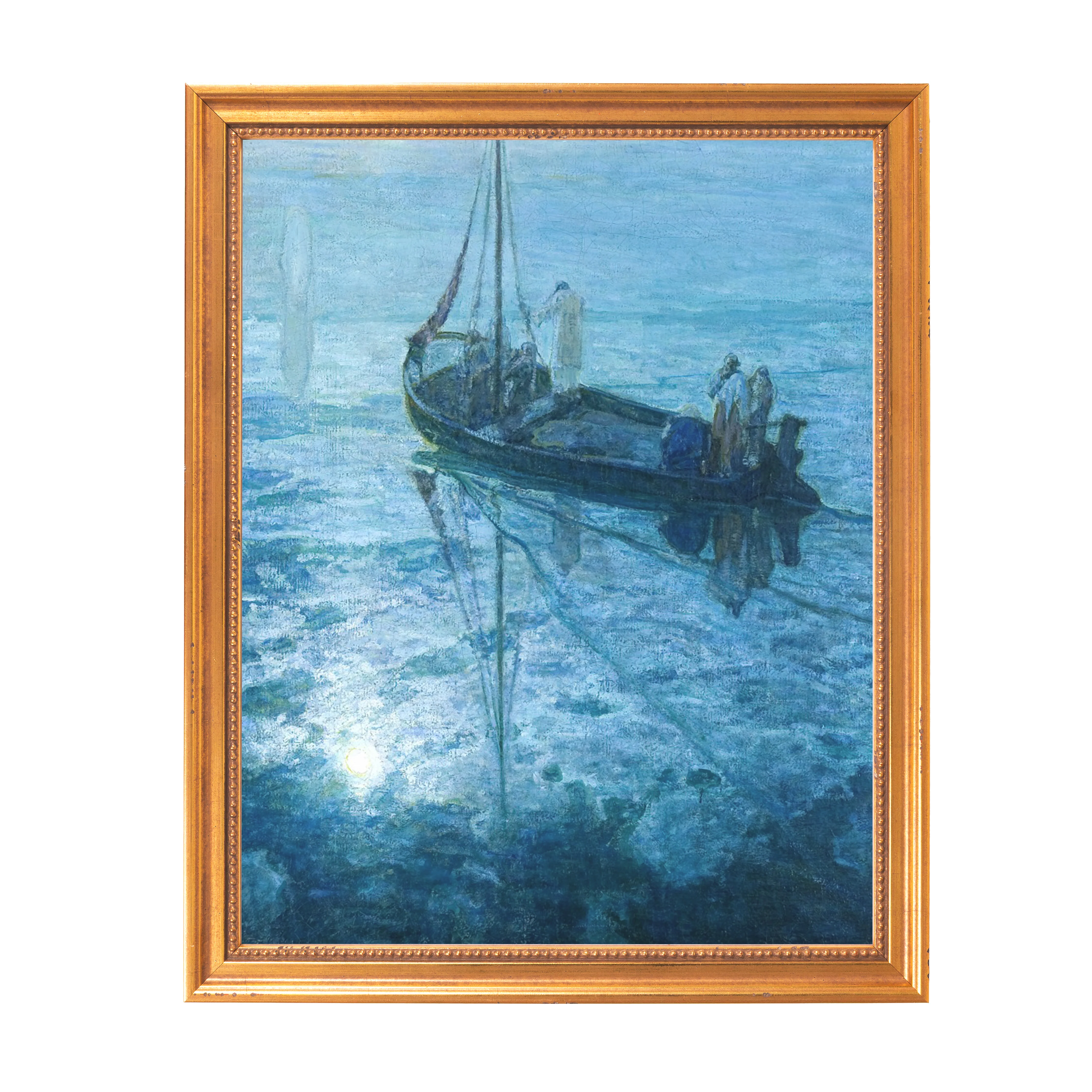 The Disciples See Christ Walking on Water Framed Canvas - Sacred Classics Collection - Image 4