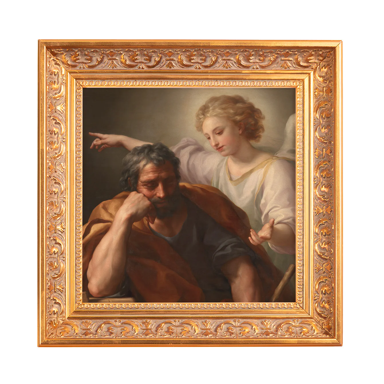 The Dream of Joseph Framed Canvas - Sacred Mini Collection - Image 3