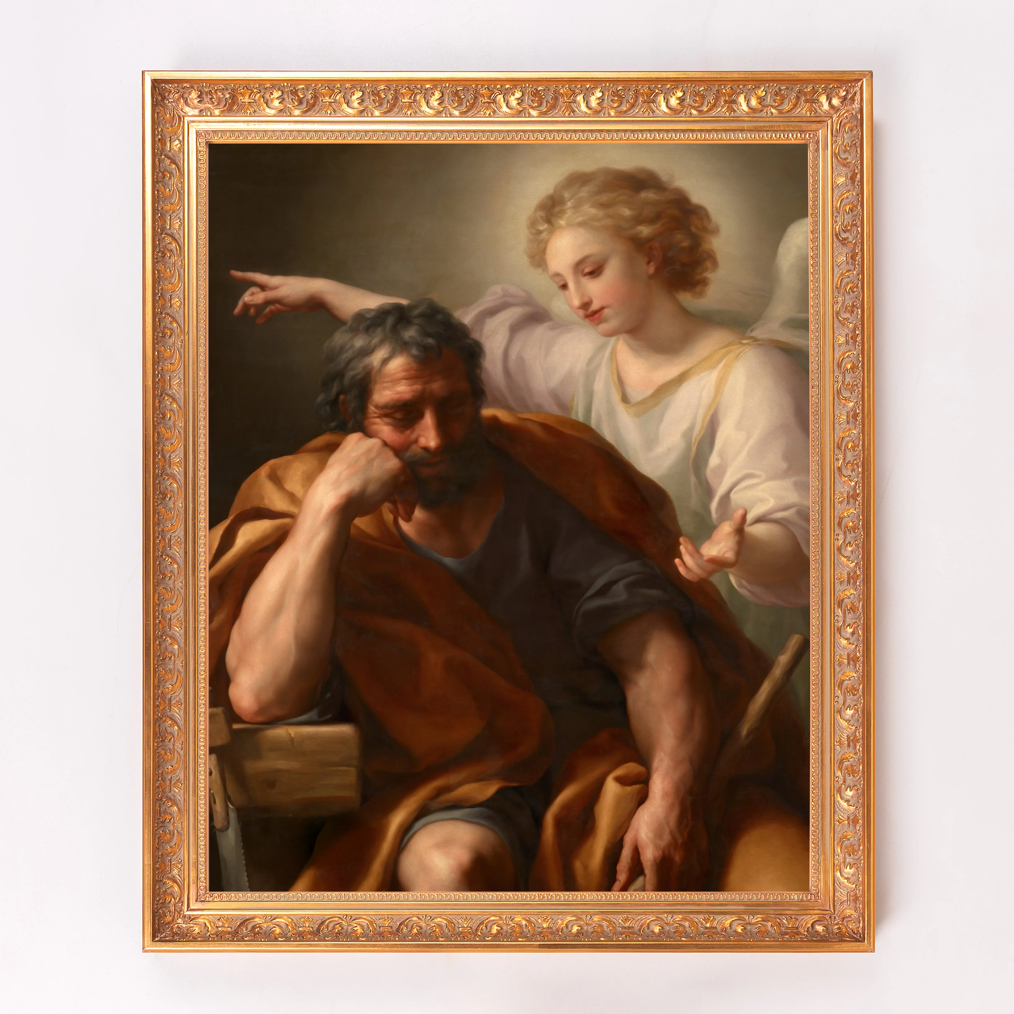 The Dream of Joseph Framed Canvas - Sacred Signature Collection - Image 2