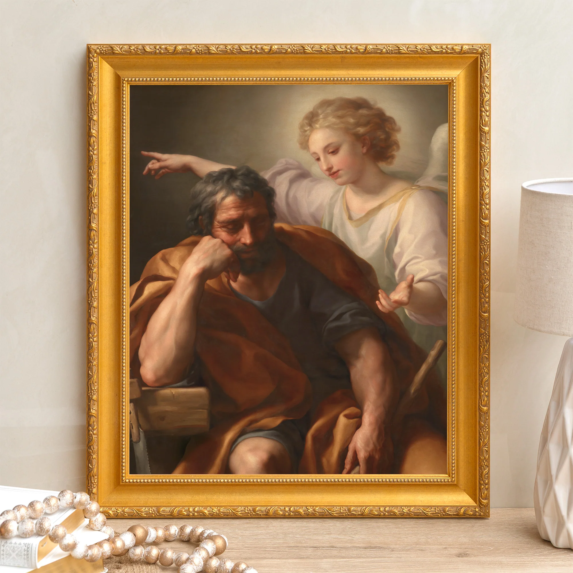 The Dream of Joseph Framed Canvas - Sacred Signature Collection - Image 4