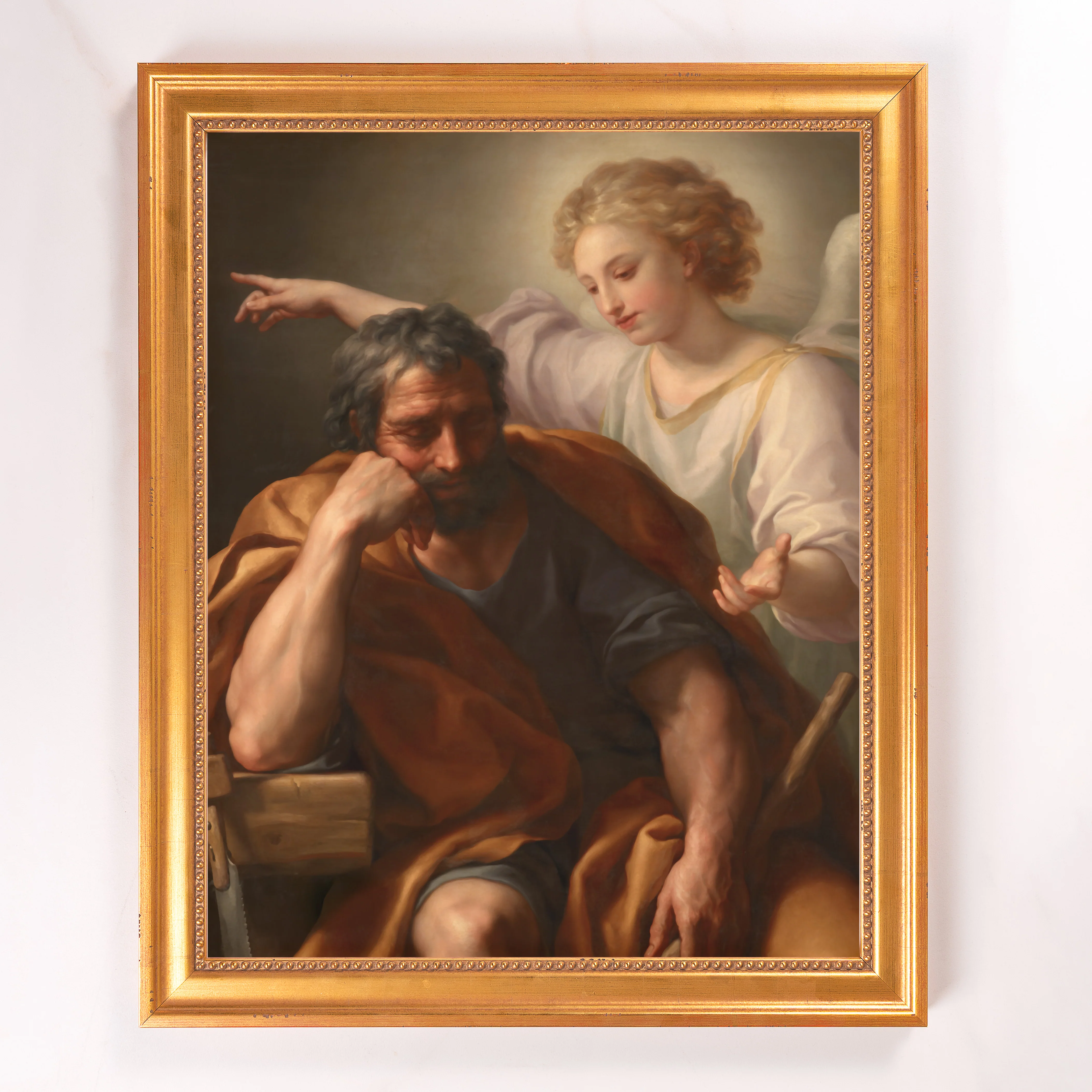 The Dream of Joseph Framed Canvas - Sacred Signature Collection - Image 8