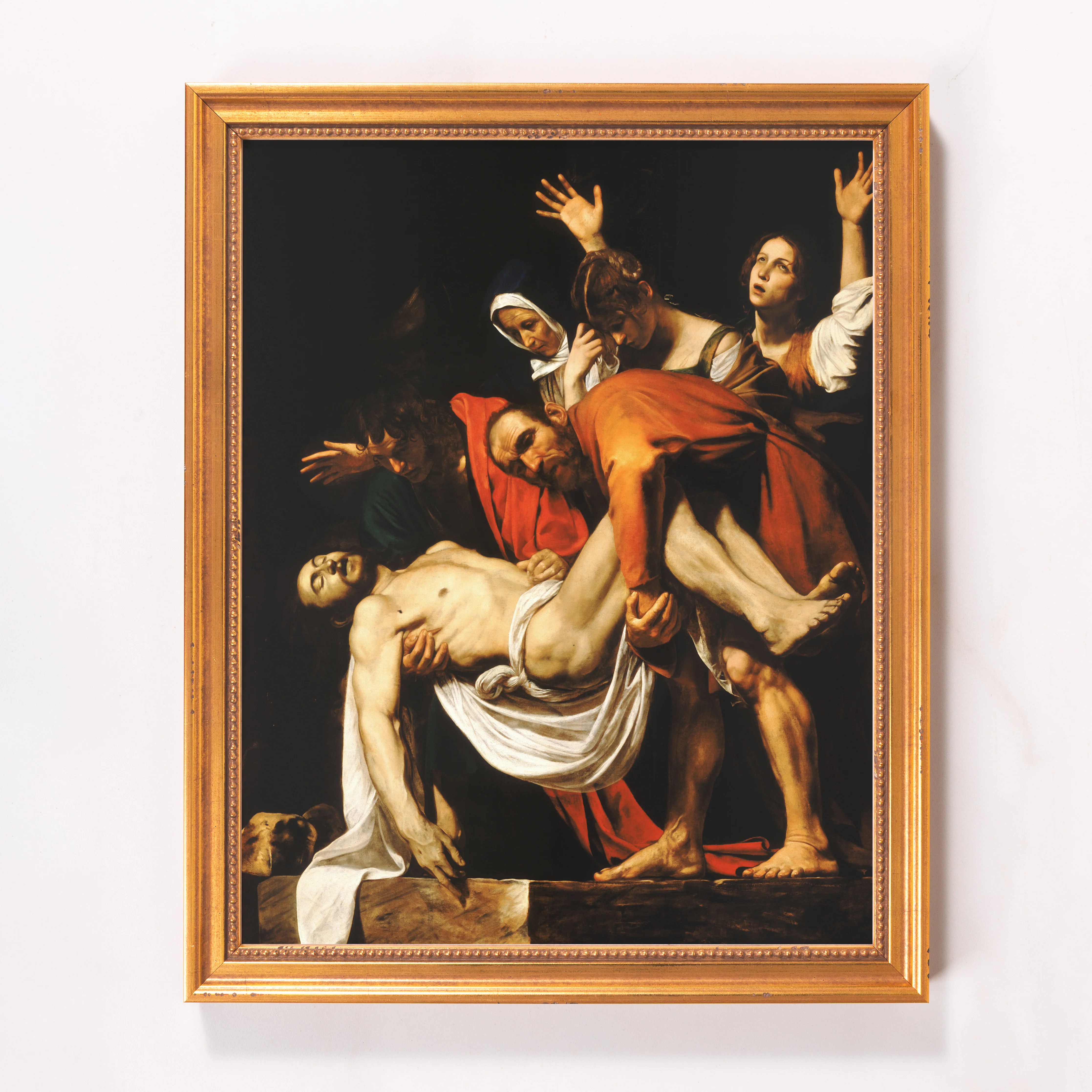 The Entombment of Christ Framed Canvas - Sacred Classics Collection - Image 5