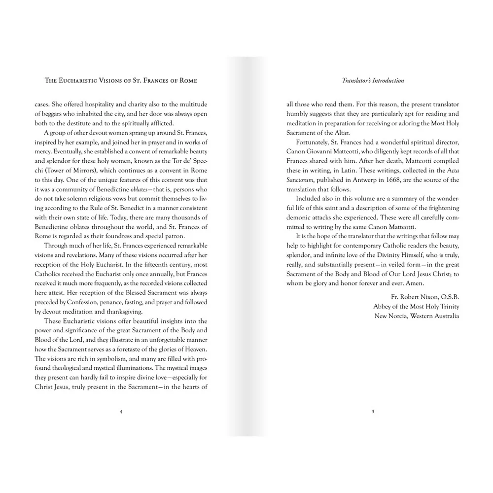 The Eucharistic Visions of St. Frances of Rome - Image 5