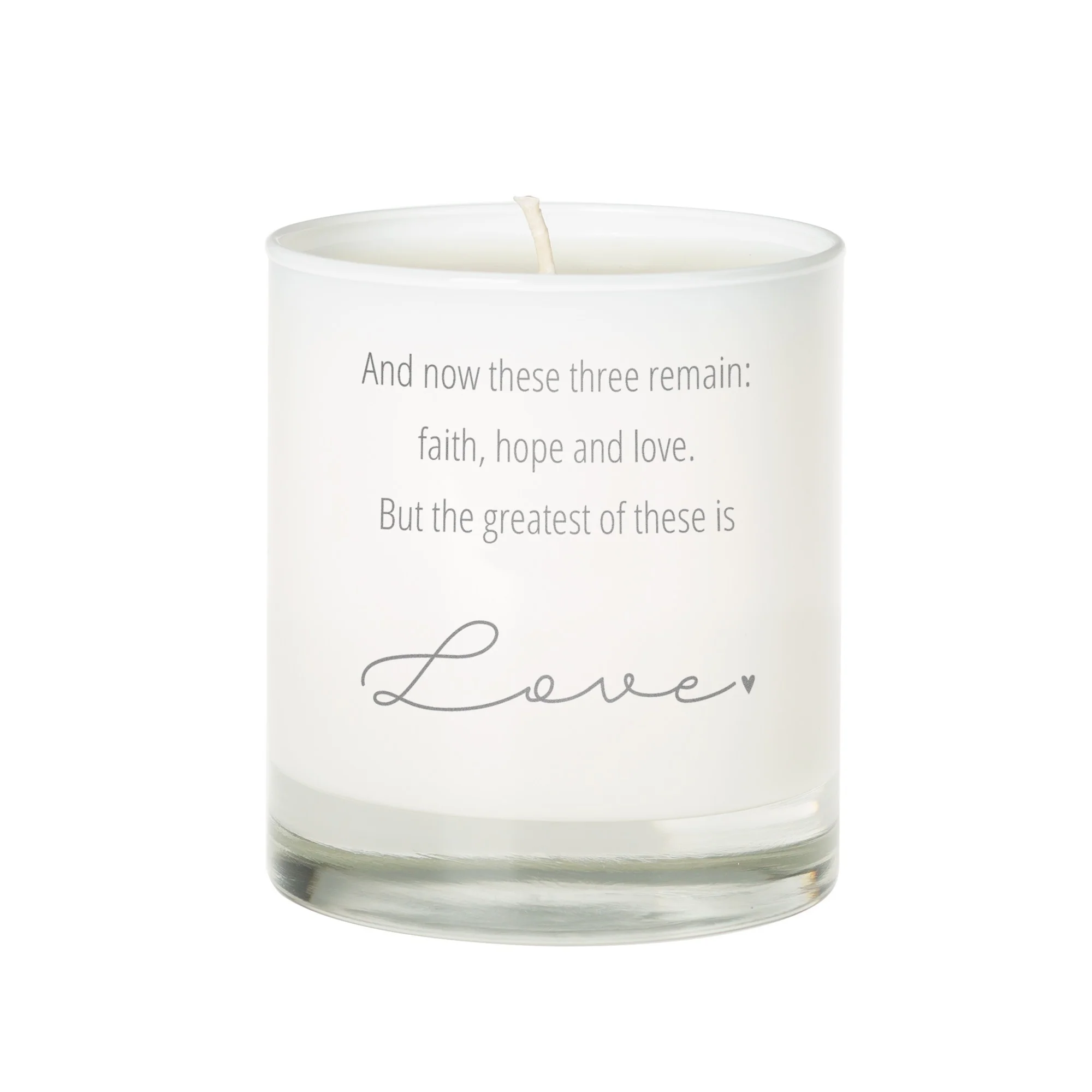 The Greatest Of These Is Love Candle - Image 3