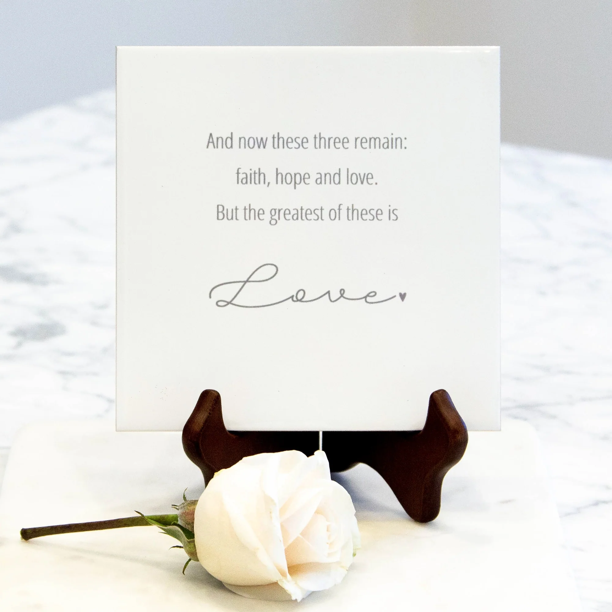 The Greatest Of These Is Love Tile
