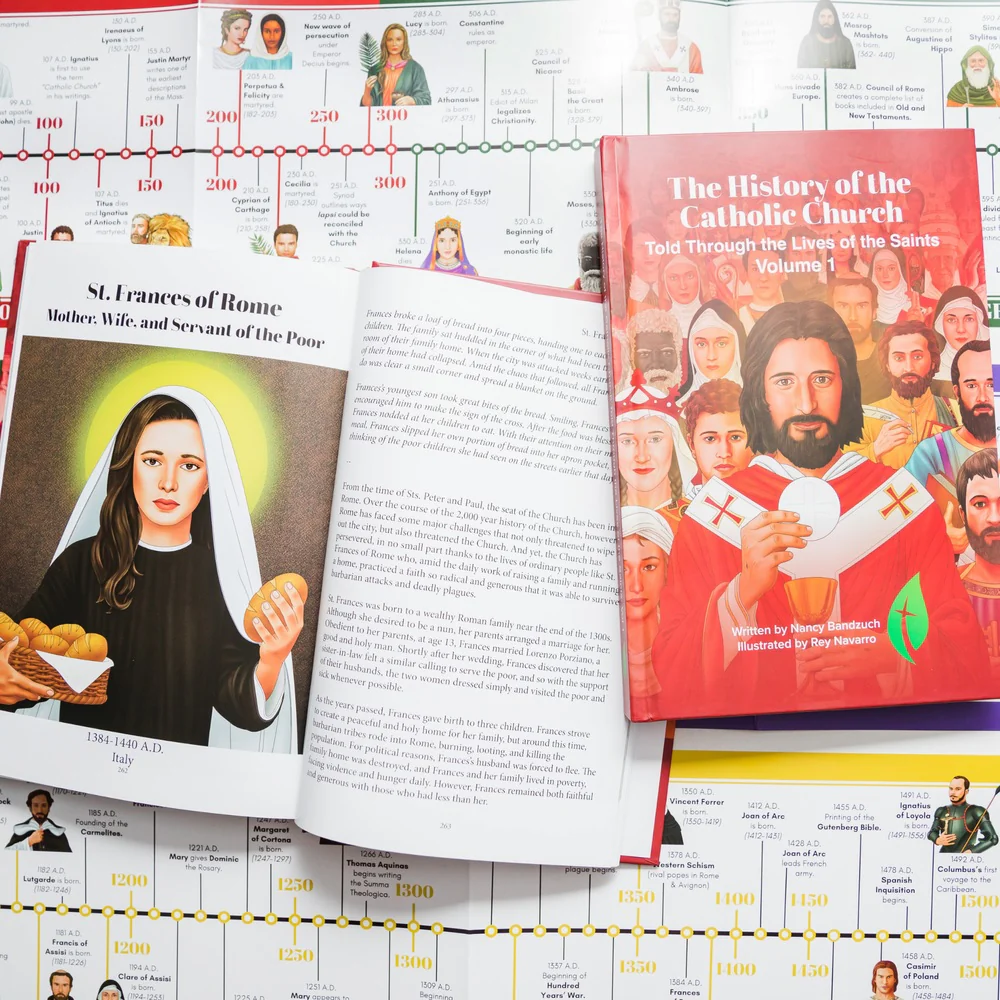 The History of the Catholic Church Told Through the Lives of the Saints: Volume 1 - Image 3