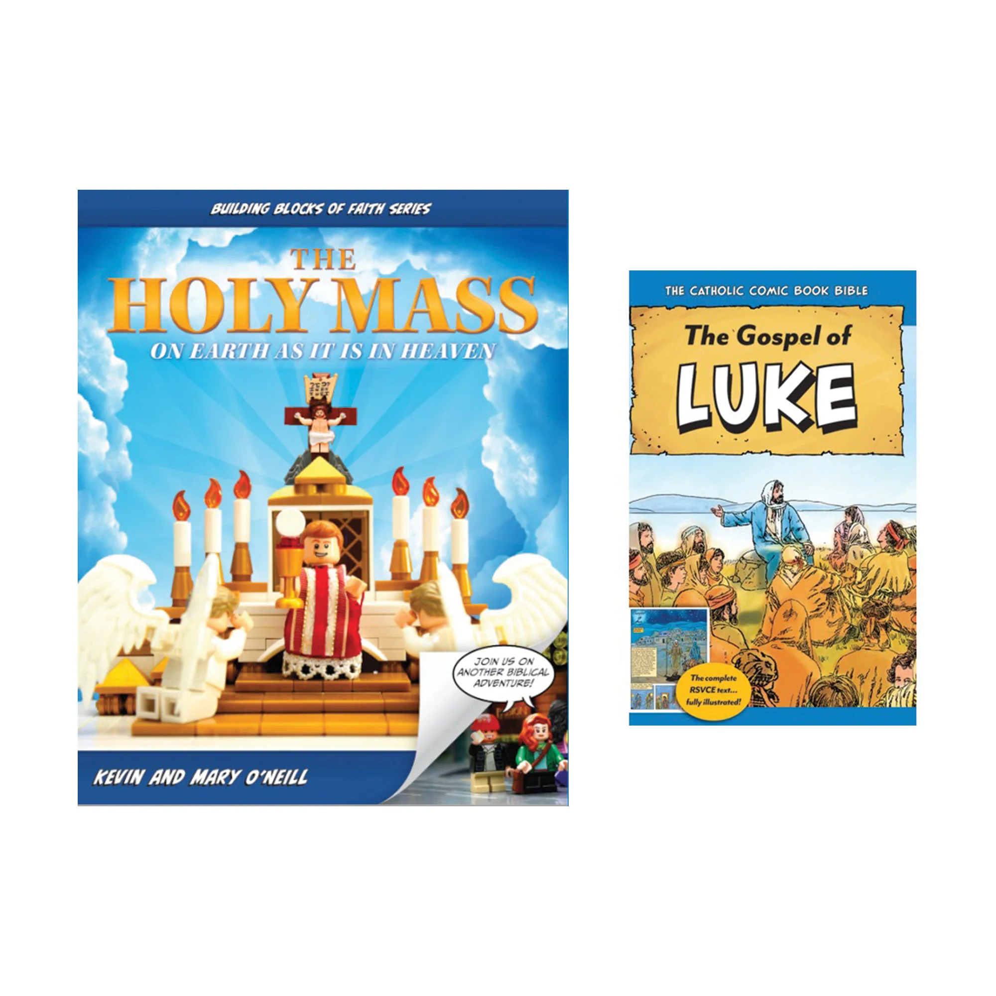The Holy Mass: On Earth As It Is In Heaven & The Gospel of Luke (2 Book Set) - Image 2