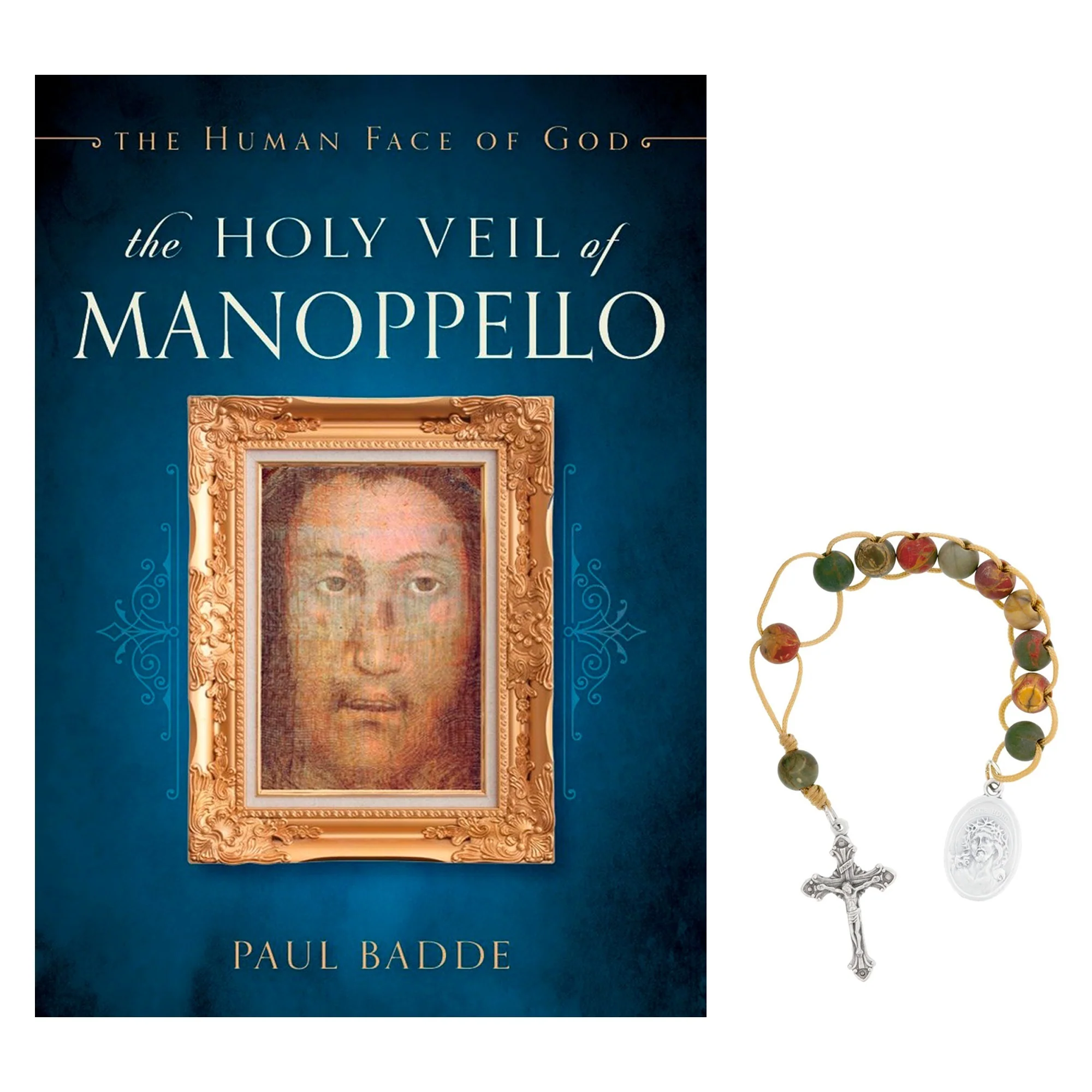 The Holy Veil of Manoppello & Ecce Homo Sacrifice Rosary (Gift Set) - Image 2