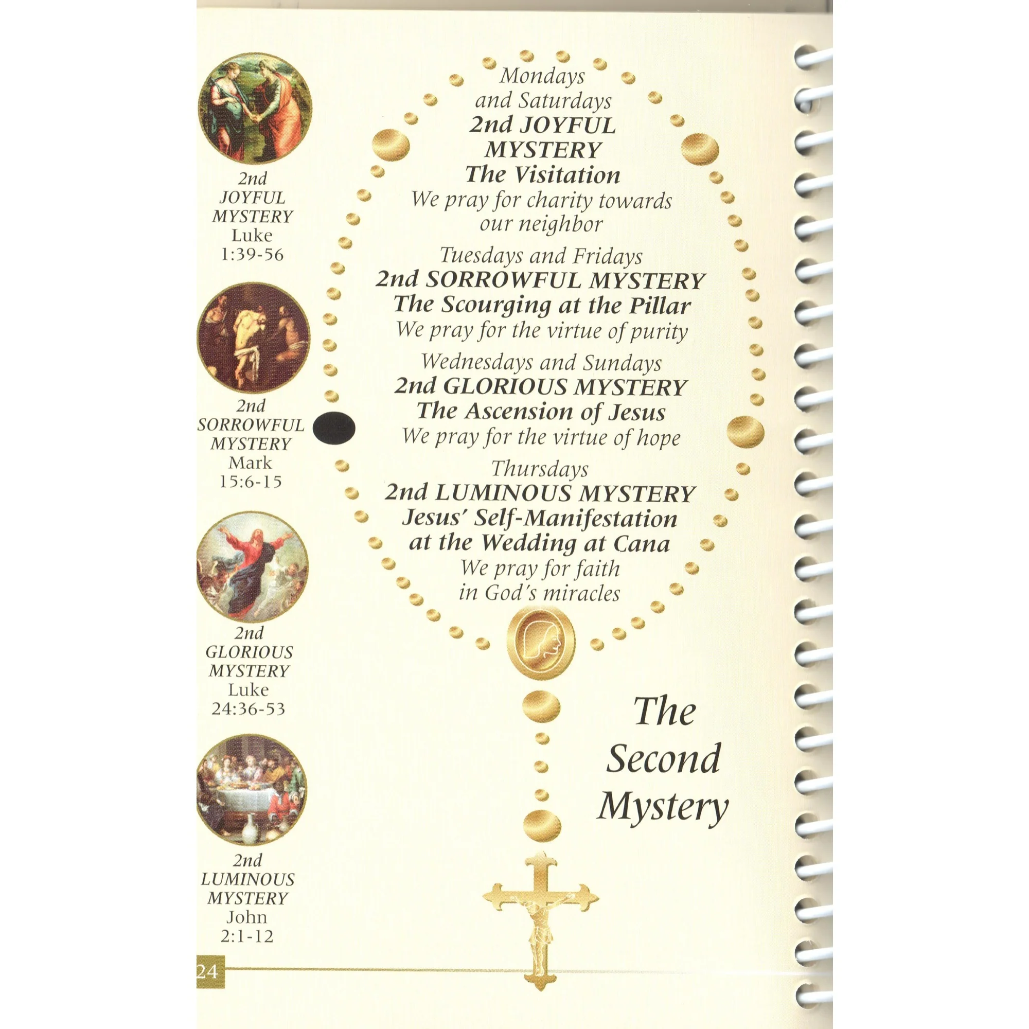 The Illustrated Rosary Page By Page - Spiral - Image 4
