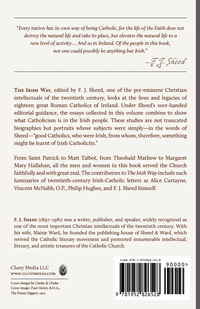 The Irish Way: Studies in Irish Sanctity From St. Patrick to Matt Talbot - Image 2