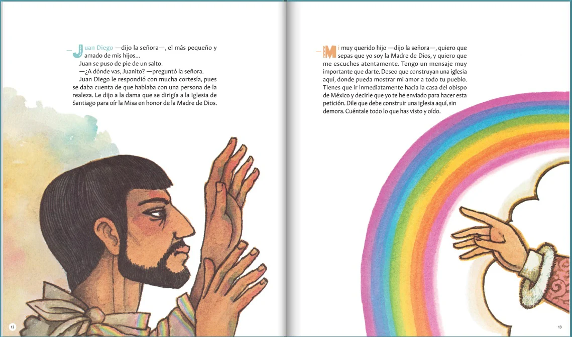 The Lady of Guadalupe - Nuestra Señora de Guadalupe by Tomie de Paola - English or Spanish - Image 10
