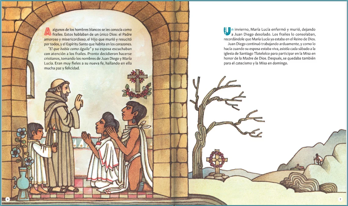 The Lady of Guadalupe - Nuestra Señora de Guadalupe by Tomie de Paola - English or Spanish - Image 11