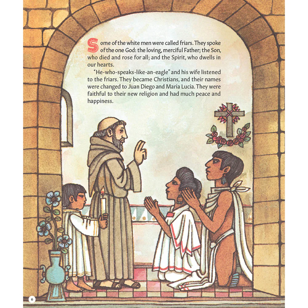 The Lady of Guadalupe - Nuestra Señora de Guadalupe by Tomie de Paola - English or Spanish - Image 3