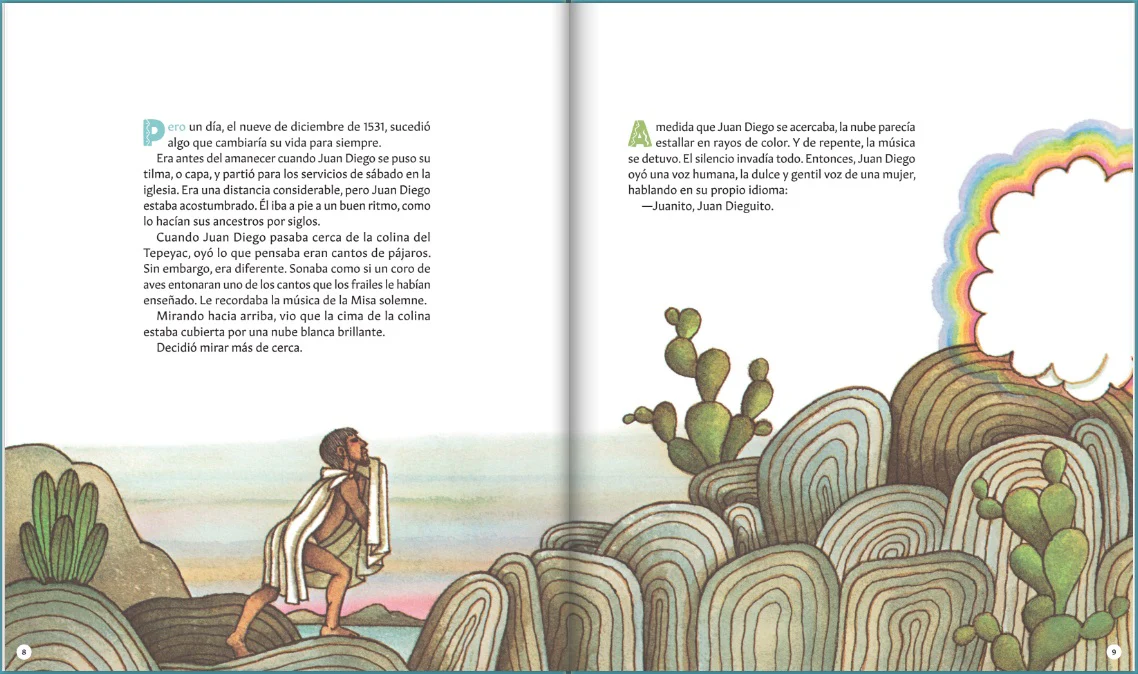 The Lady of Guadalupe - Nuestra Señora de Guadalupe by Tomie de Paola - English or Spanish - Image 8