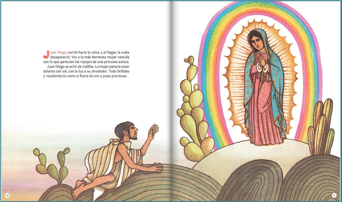 The Lady of Guadalupe - Nuestra Señora de Guadalupe by Tomie de Paola - English or Spanish - Image 9