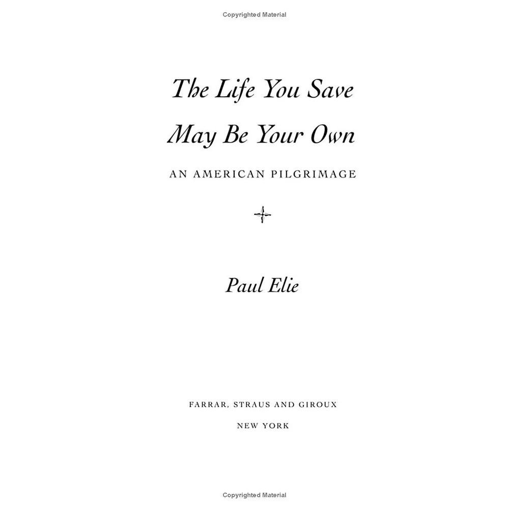 The Life You Save May Be Your Own: An American Pilgrimage - Image 2
