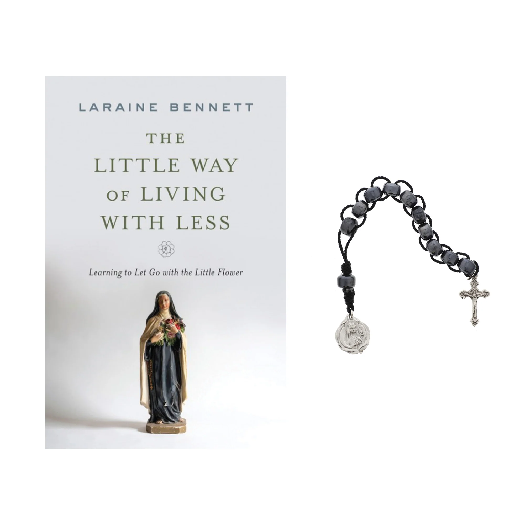 The Little Way of Living With Less: Learning to Let Go With the Little Flower & St. Therese Sacrifice Bead Tenner (Gift Set) - Image 2