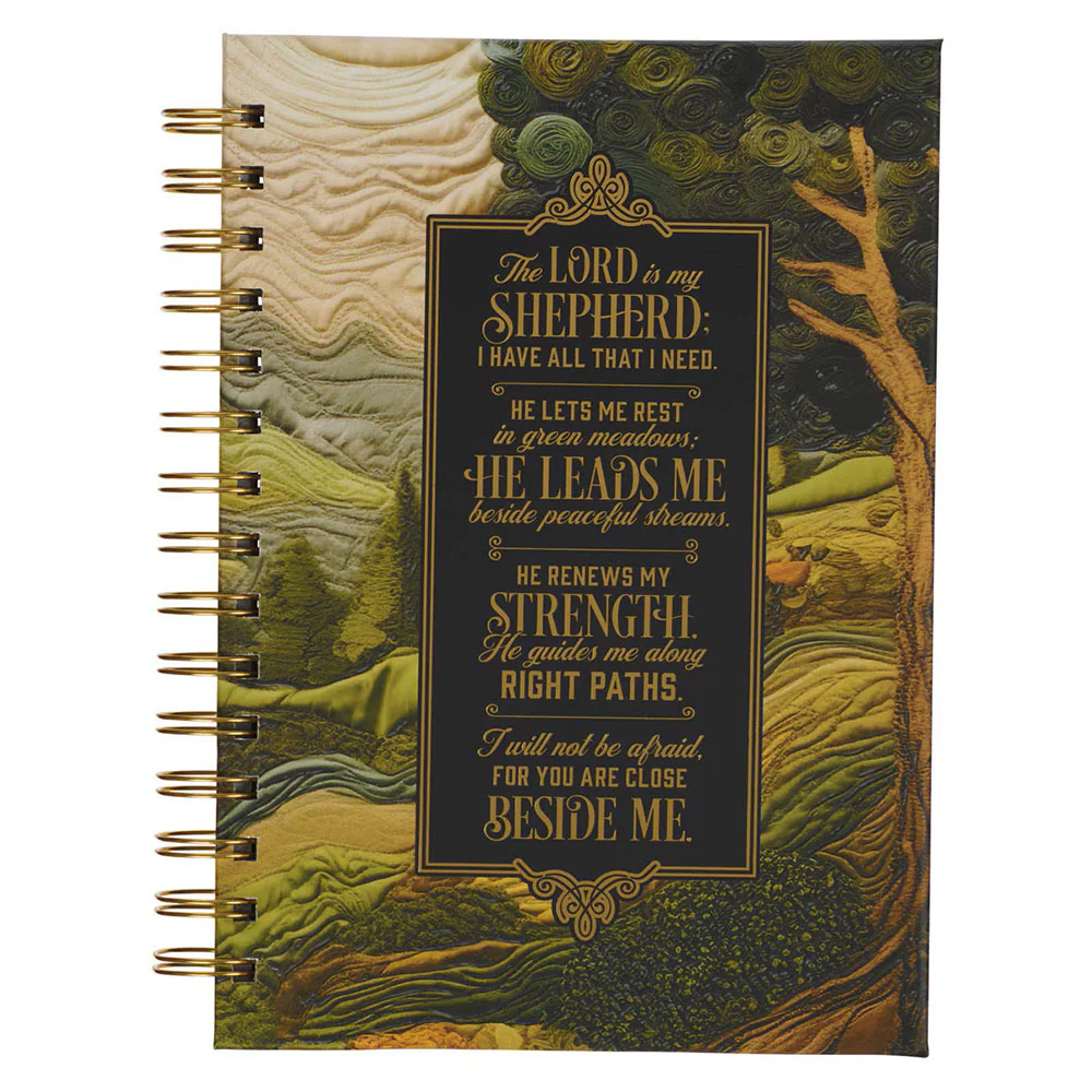 The Lord is My Shepherd Wirebound Journal - Psalm 23:1-4