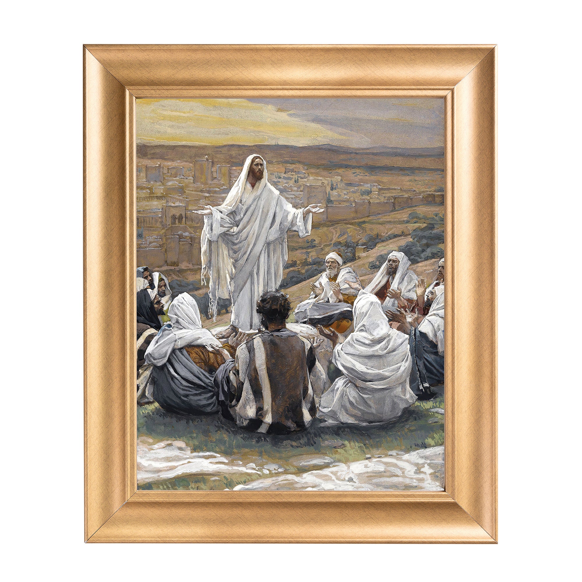 The Lords Prayer Gold Framed Print - Multiple Sizes - Image 3