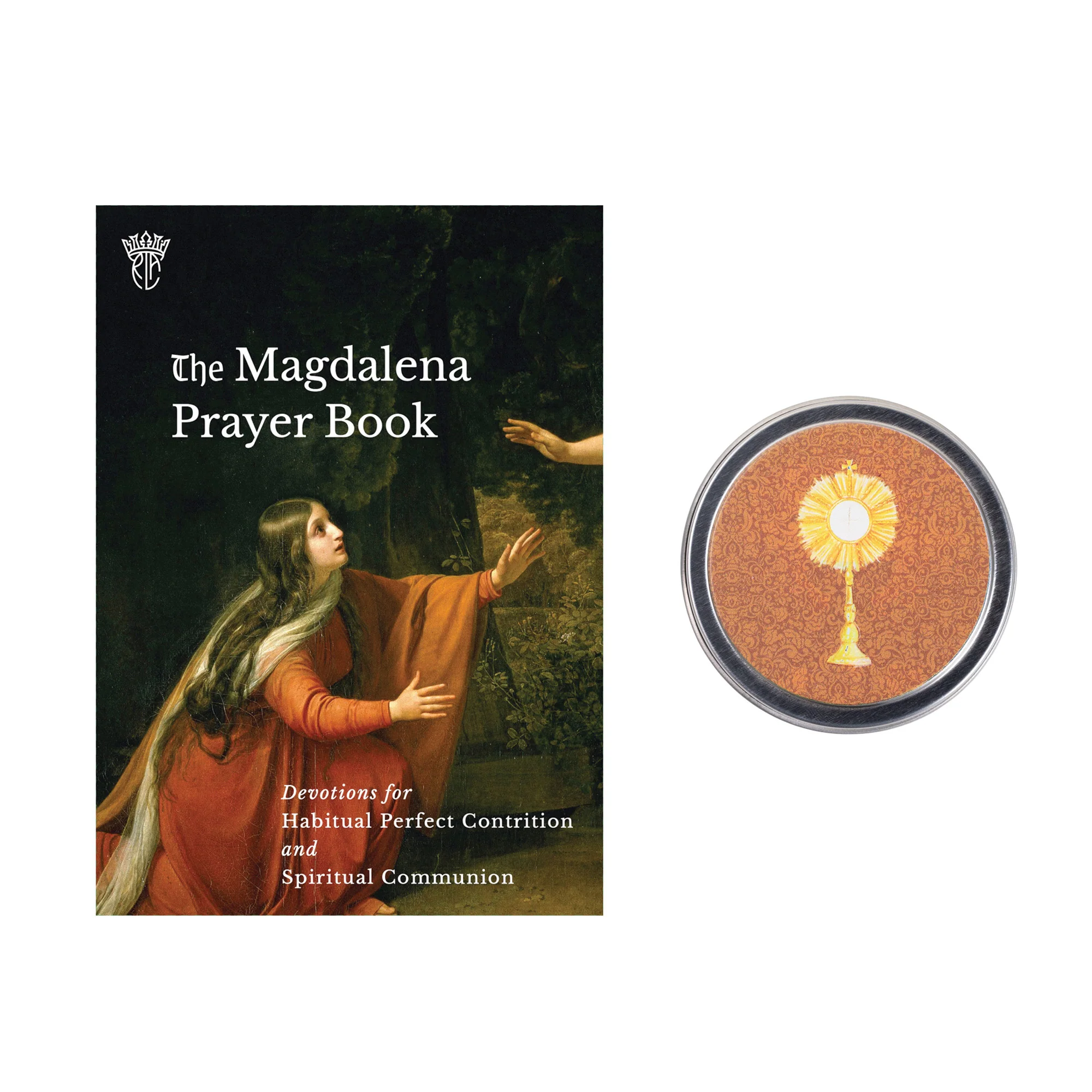 The Magdalena Prayer Book & Silver Adoration Candle Tin (Gift Set) - Image 2